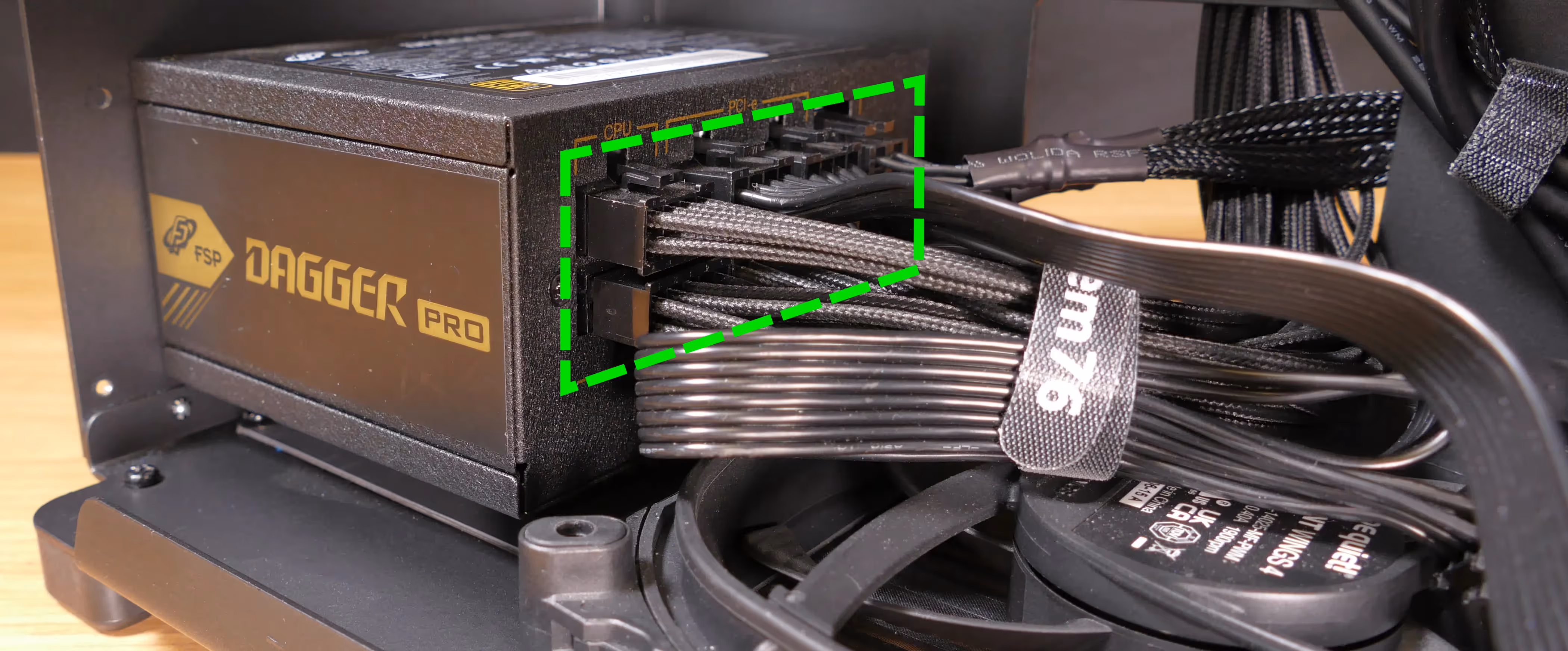 PSU cabling
