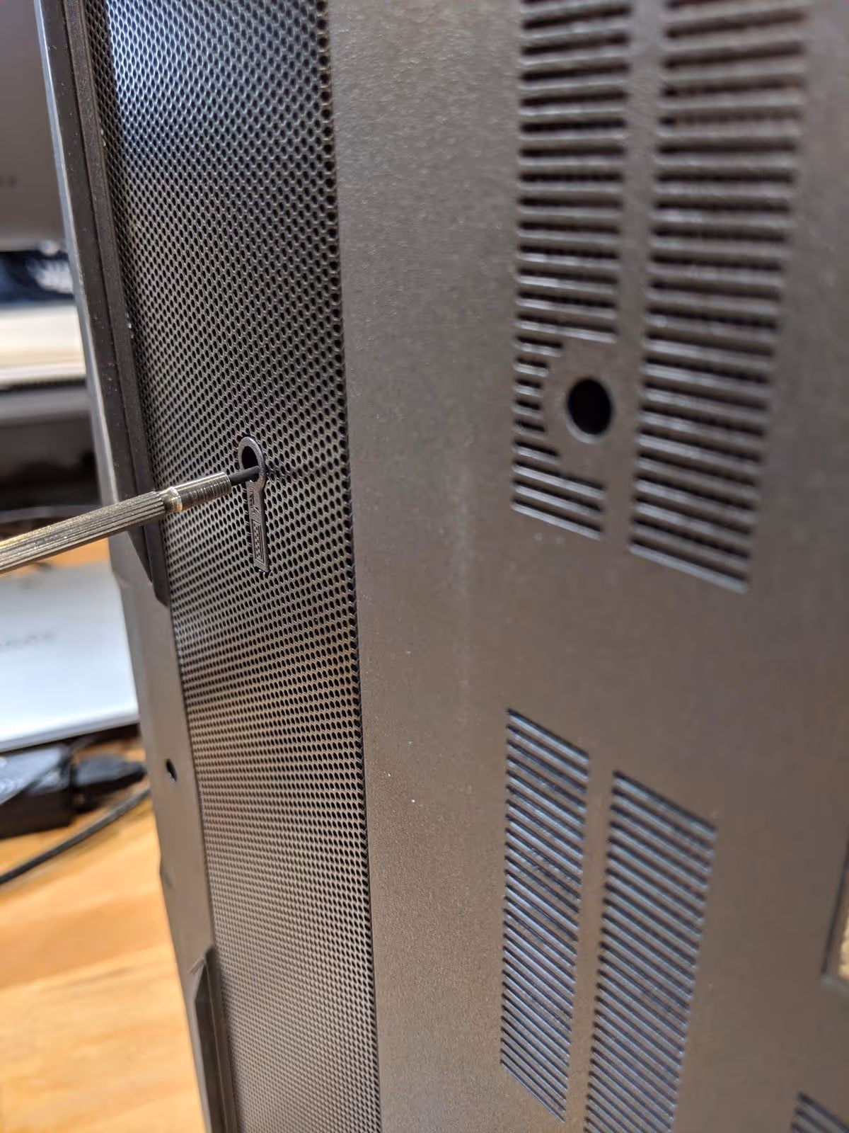 Keyboard push point