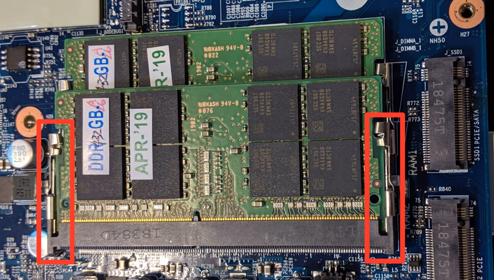 RAM removal
