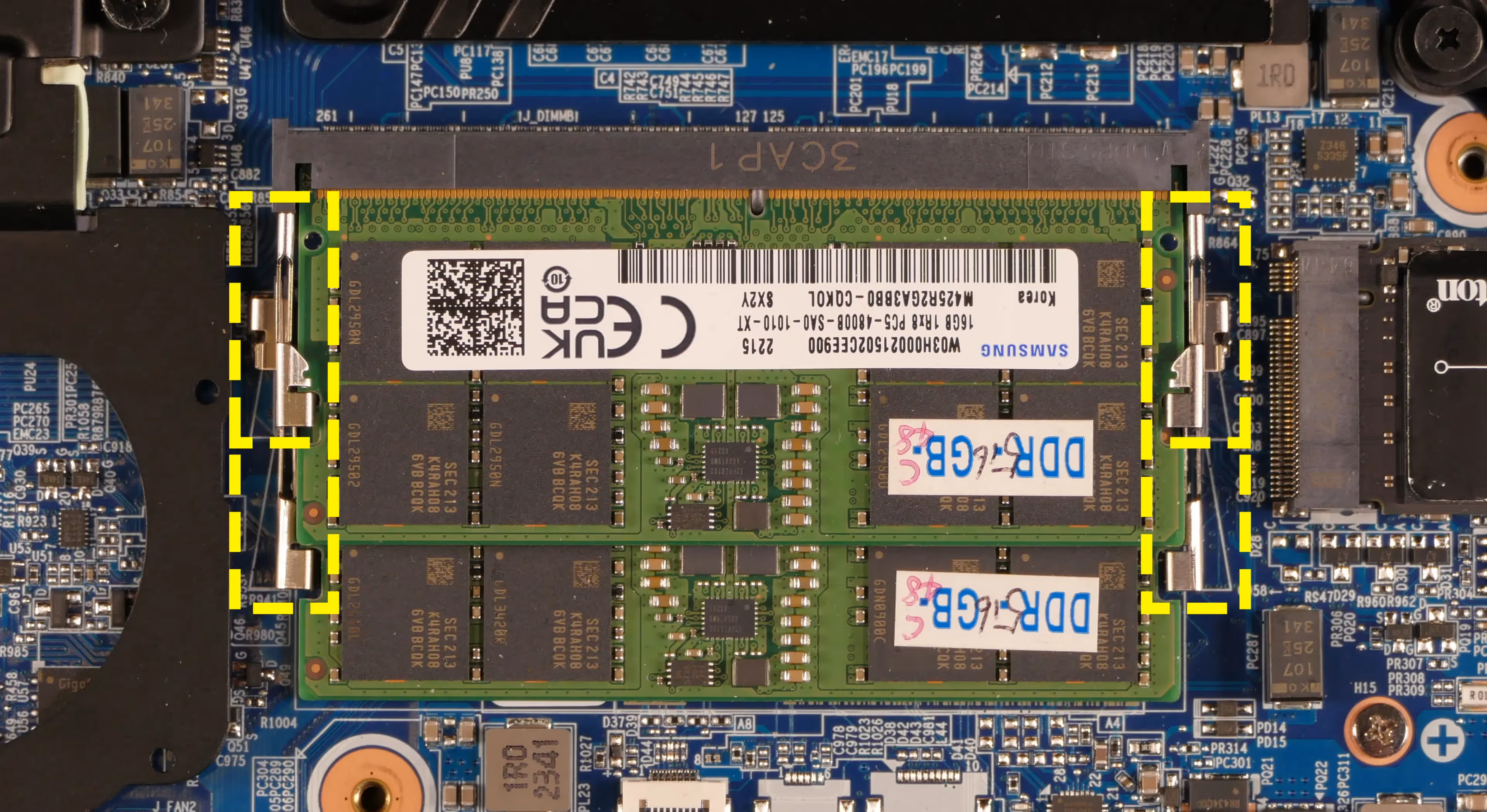 RAM removal
