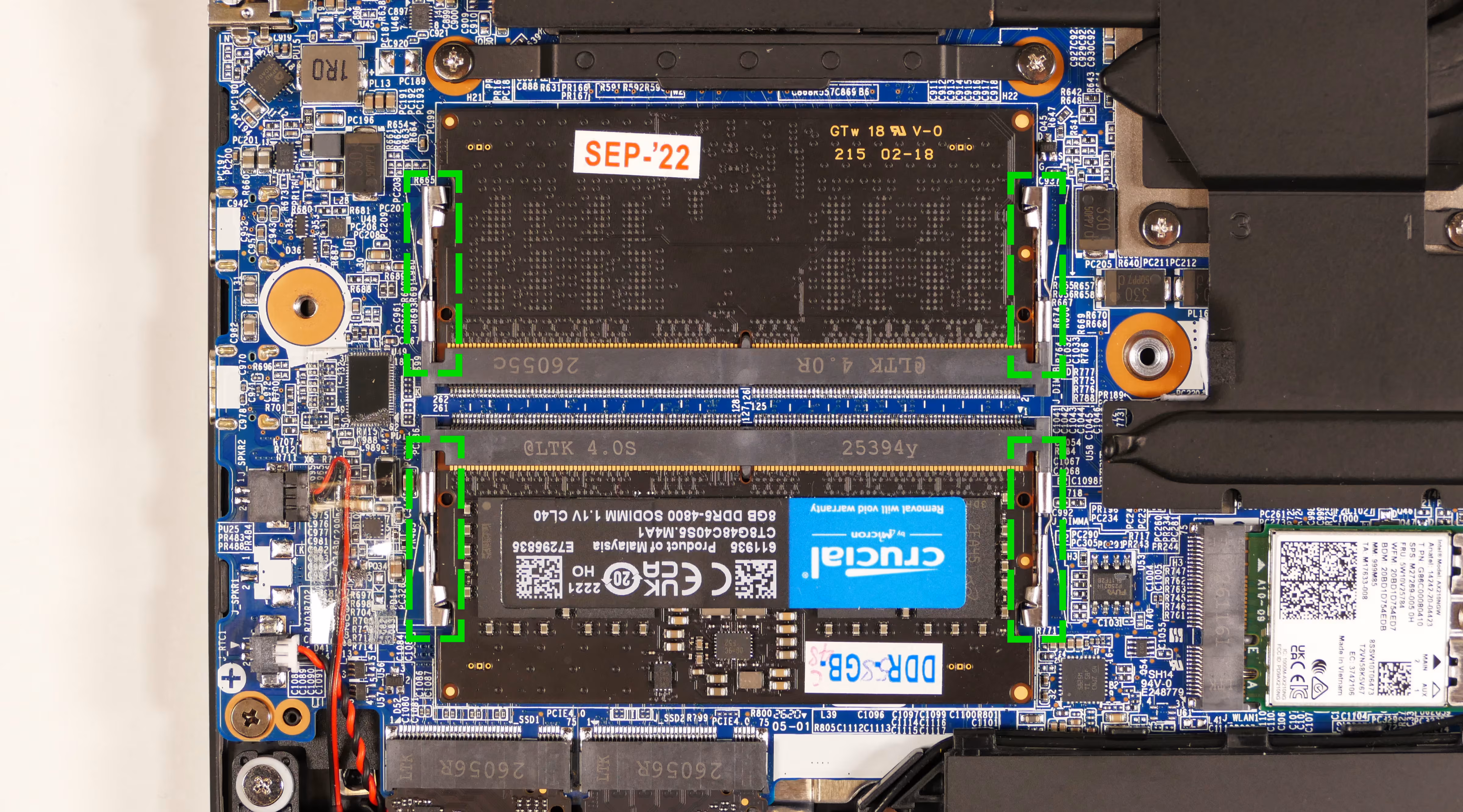 RAM removal