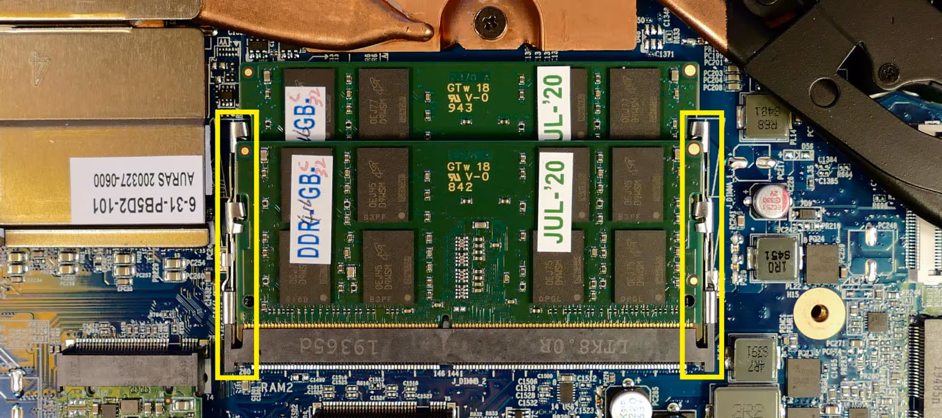 RAM slots