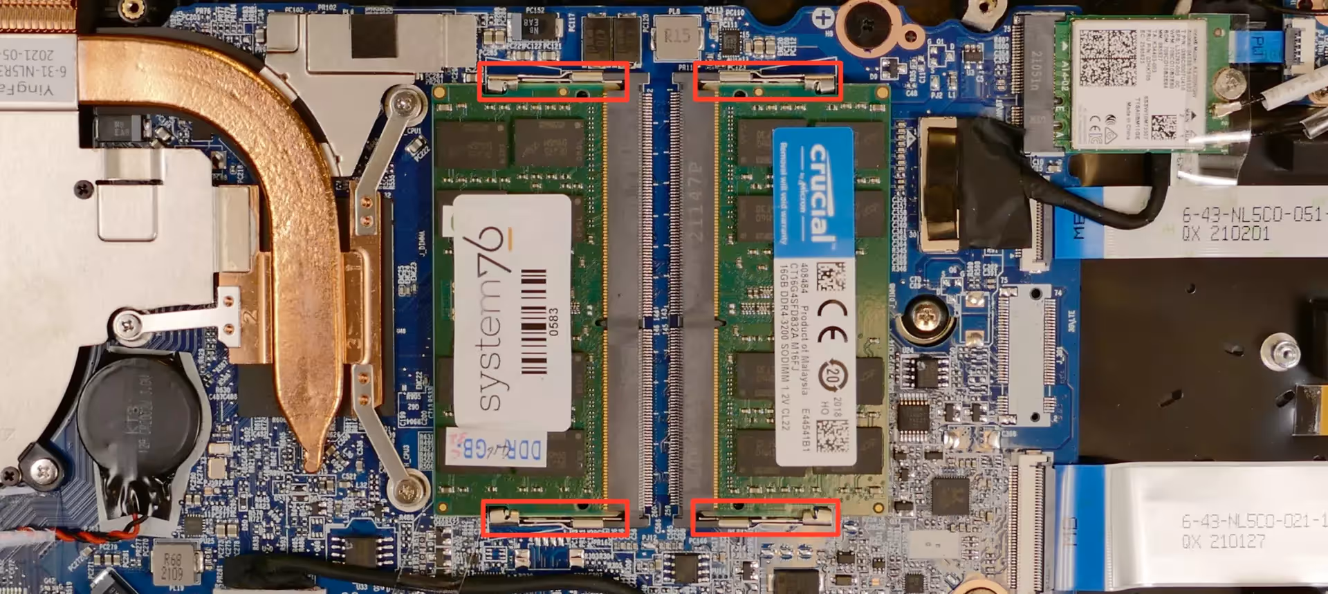 RAM slots