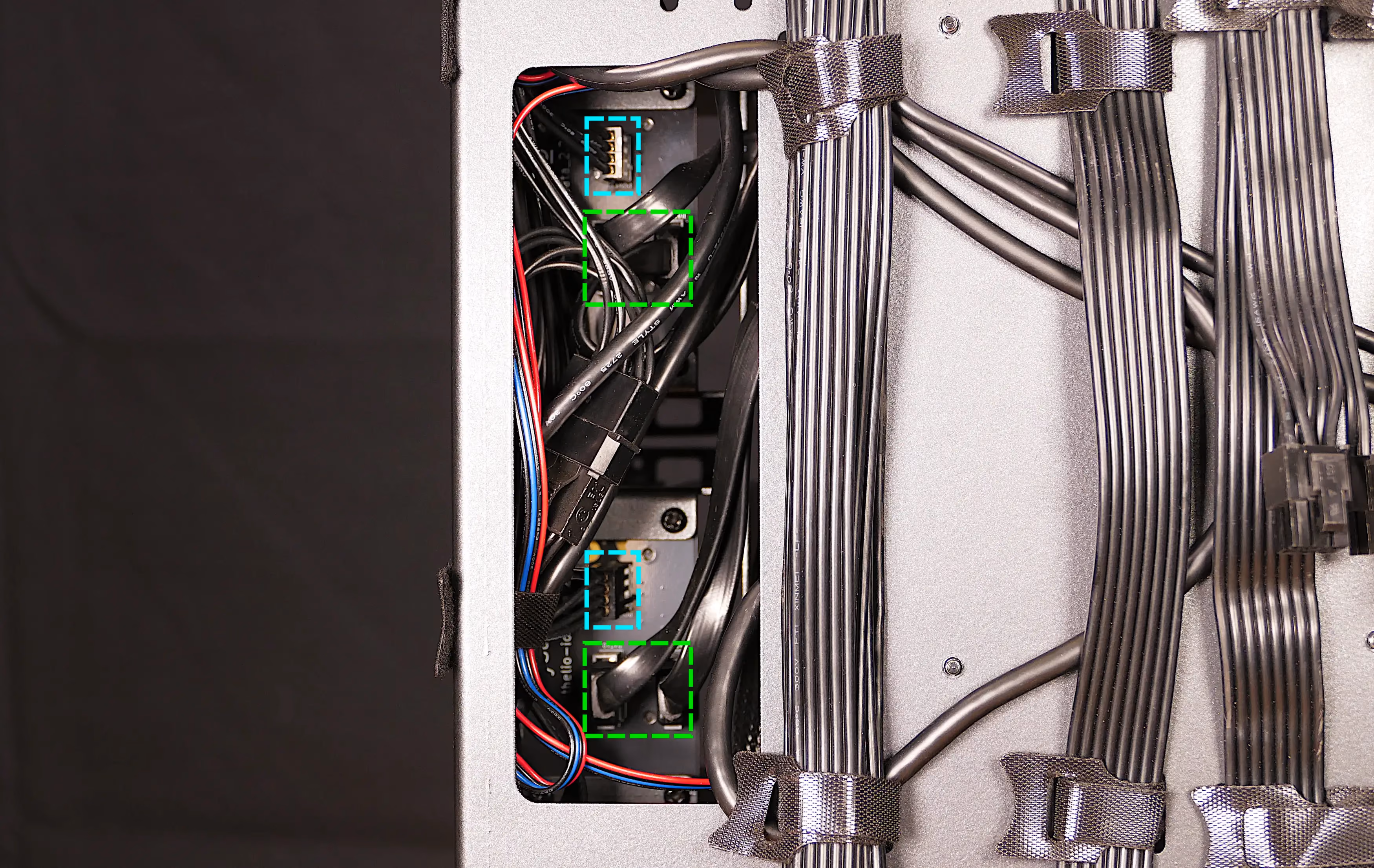 2.5" drive cage cabling & screws