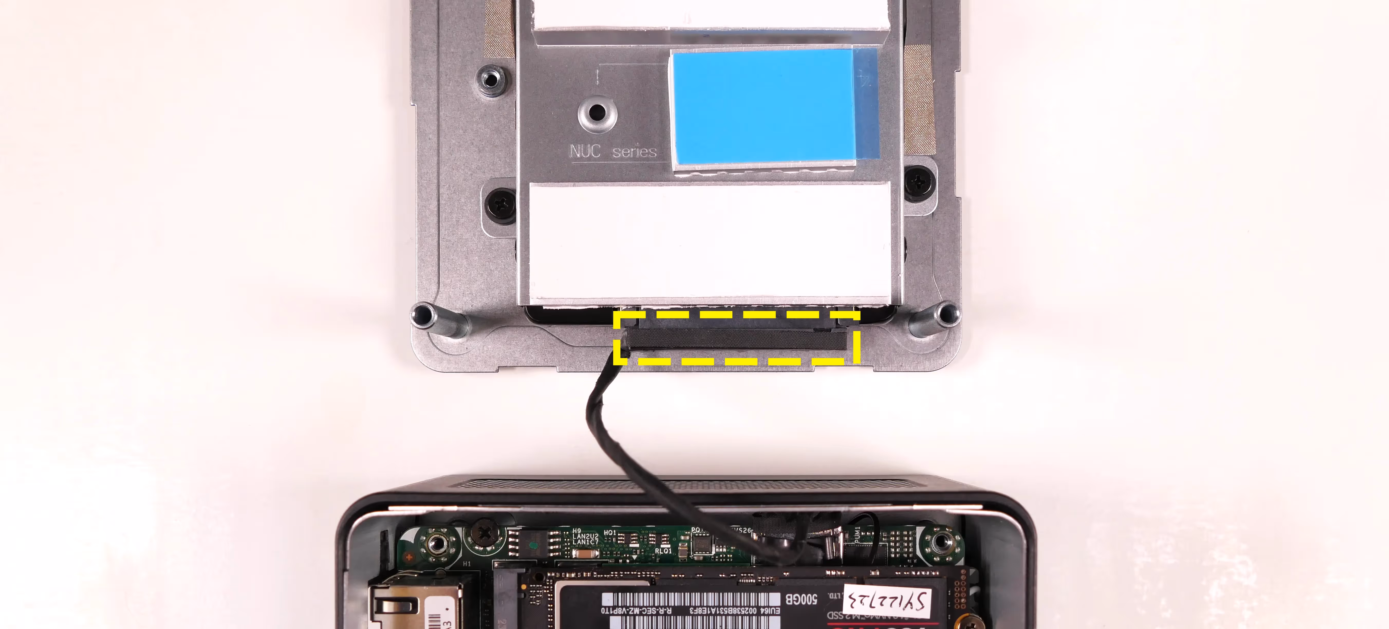 2.5" drive port