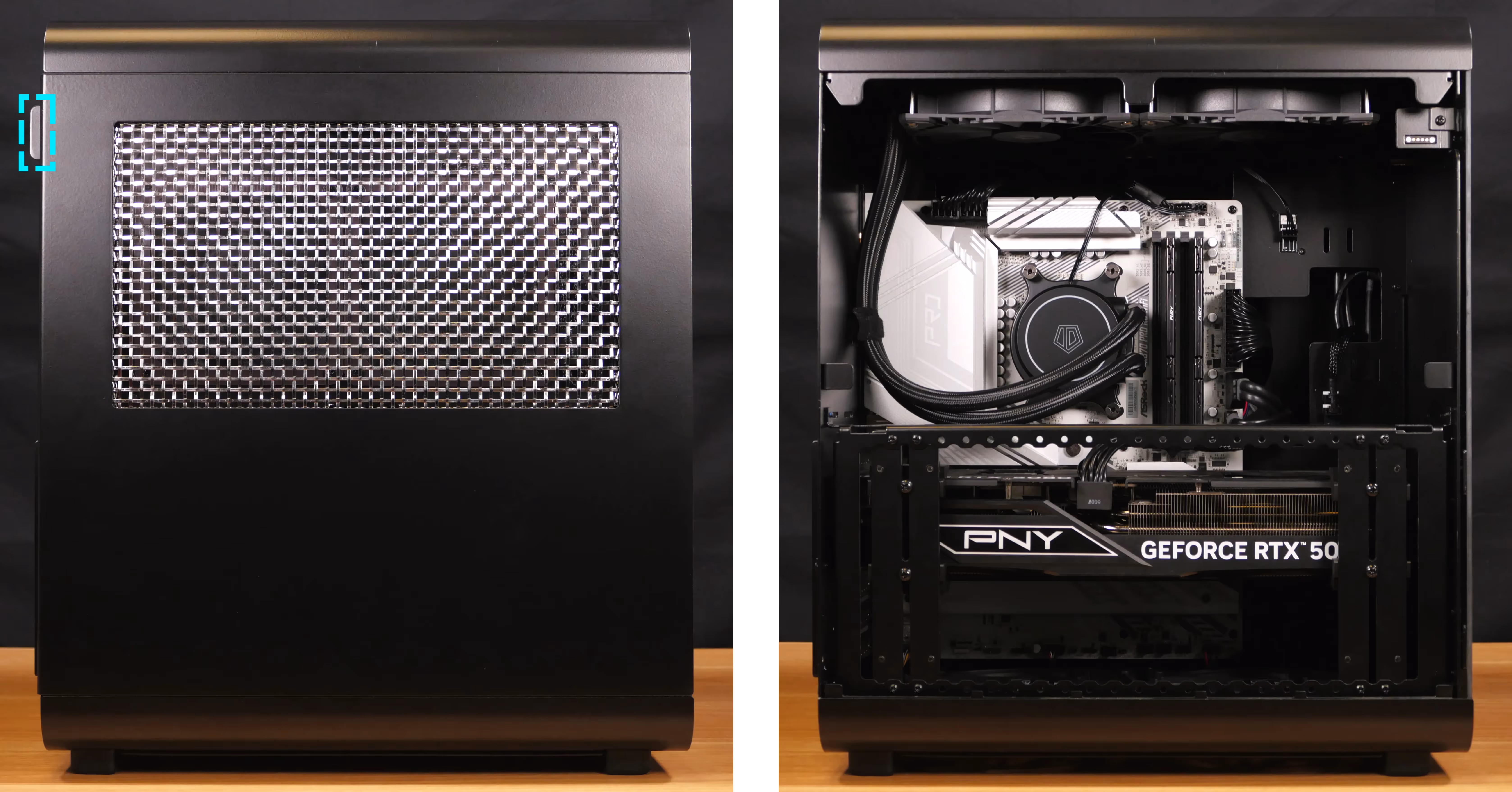 Left side panel removal