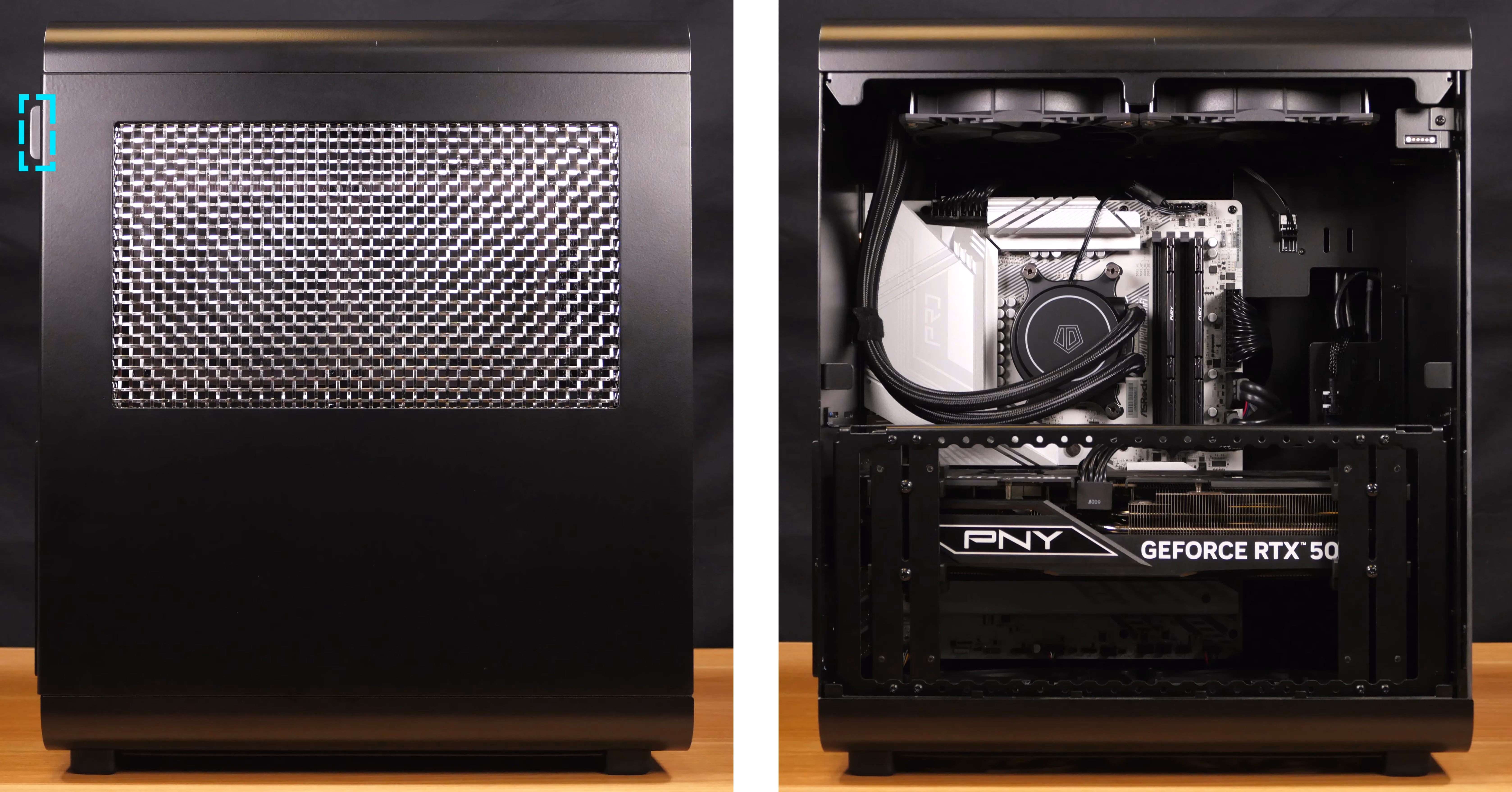 Left side panel removal