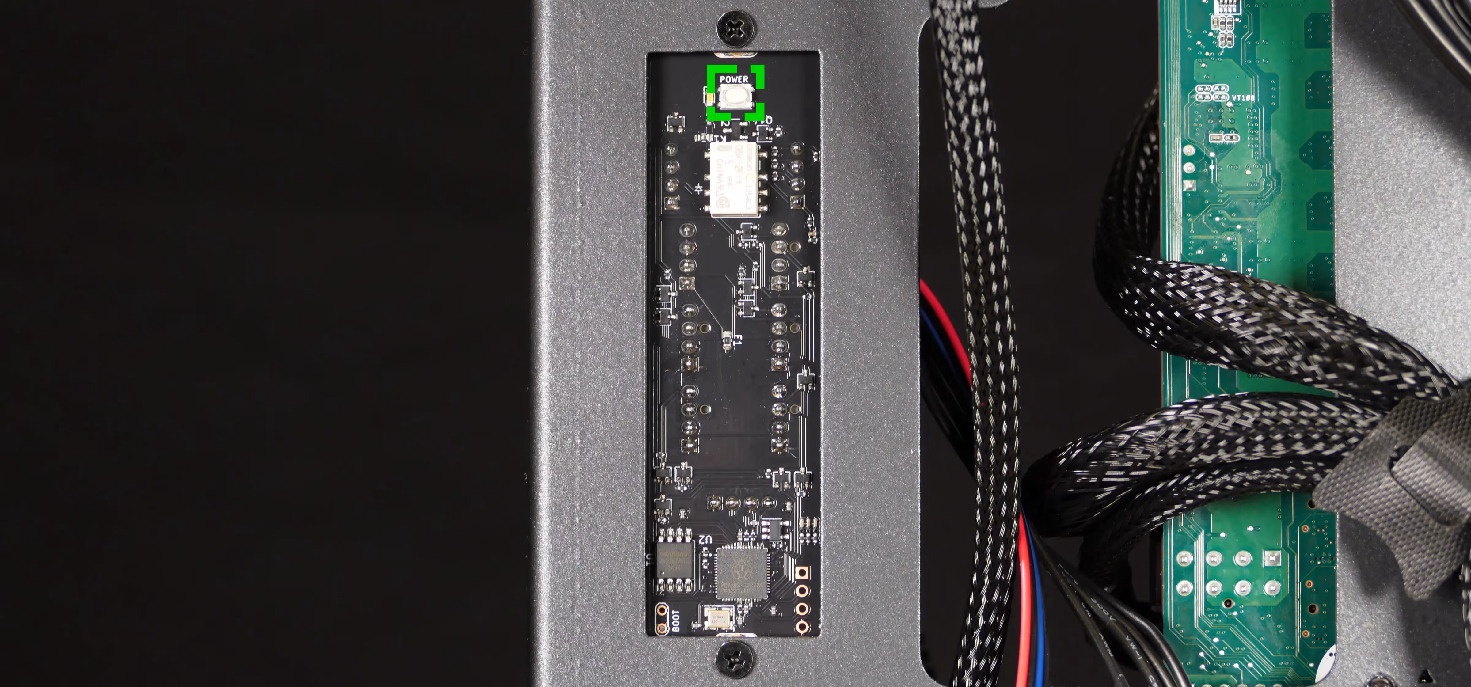 Internal power button