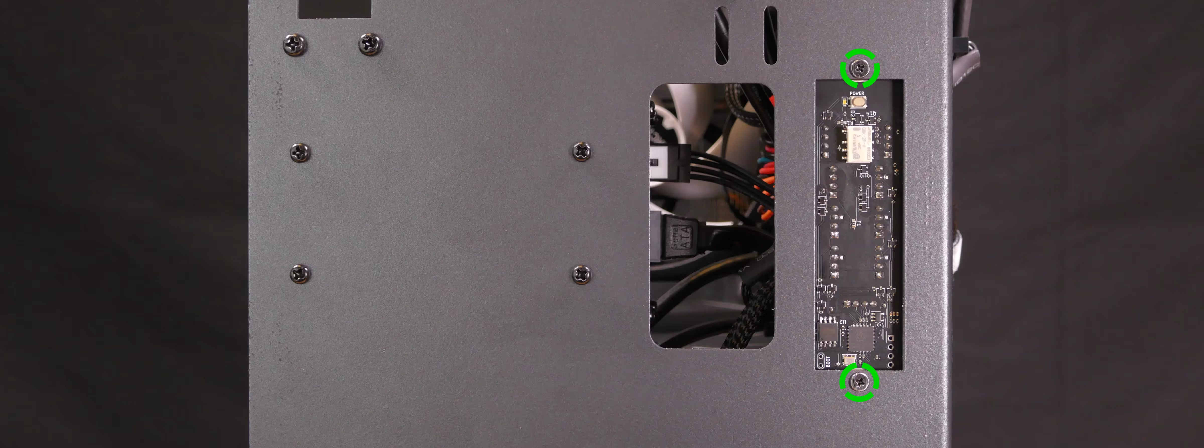 Thelio Io drive cage screws