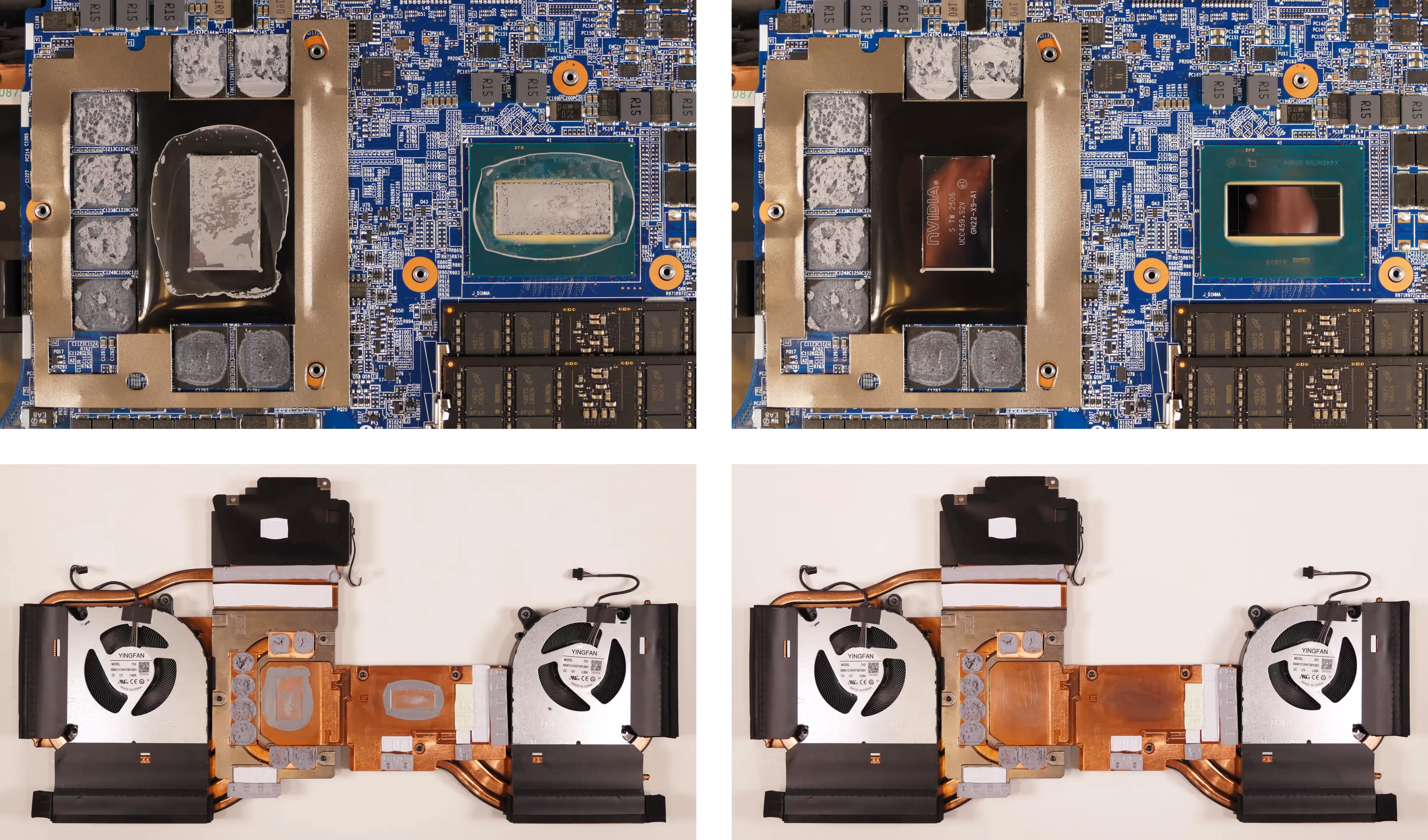 Thermal paste removal