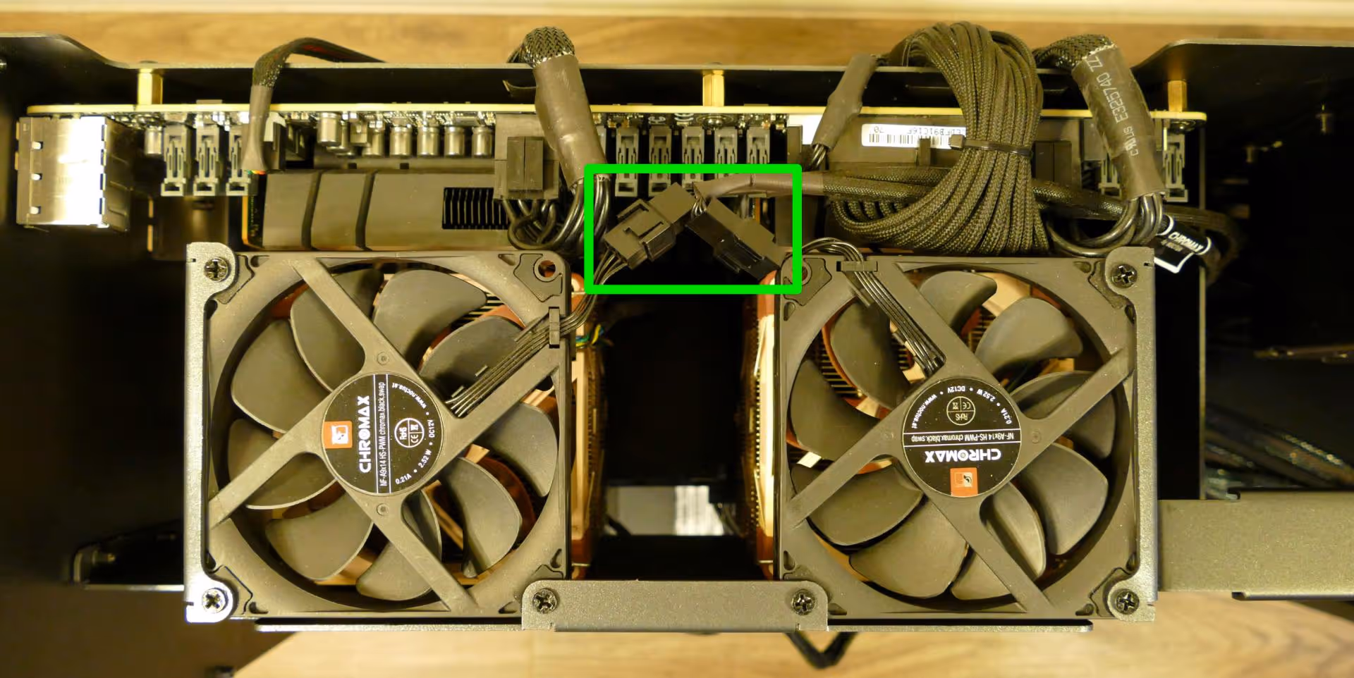 Top exhaust fans