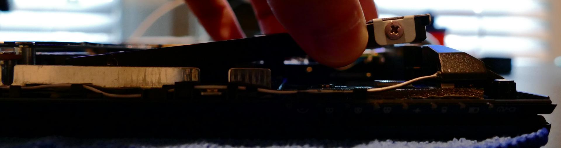 2.5“ drive removal