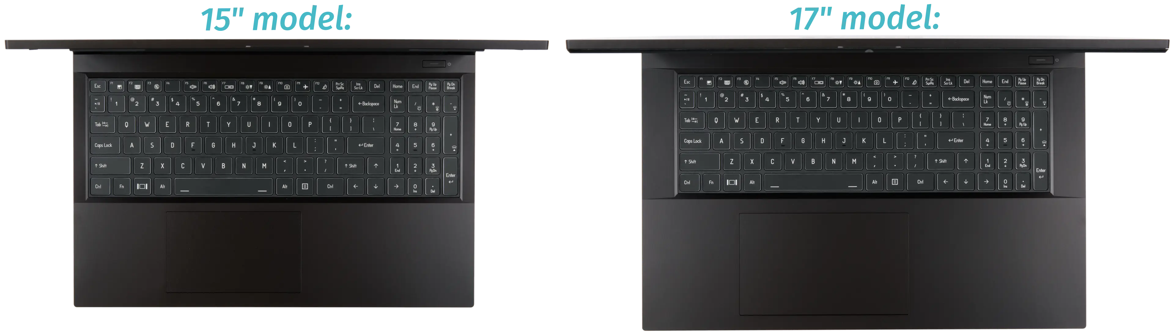 Keyboard & Touchpad