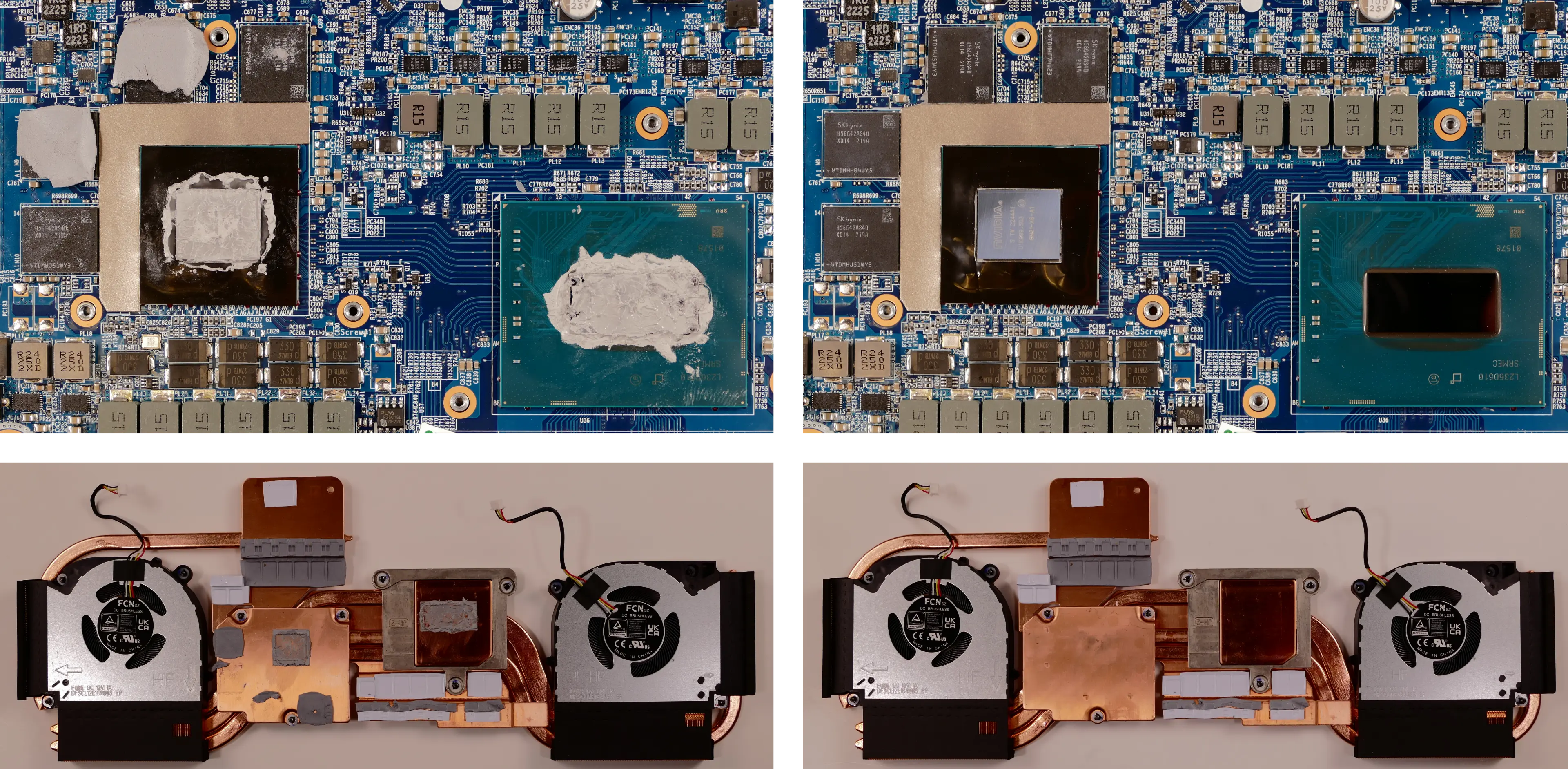 Thermal paste removal