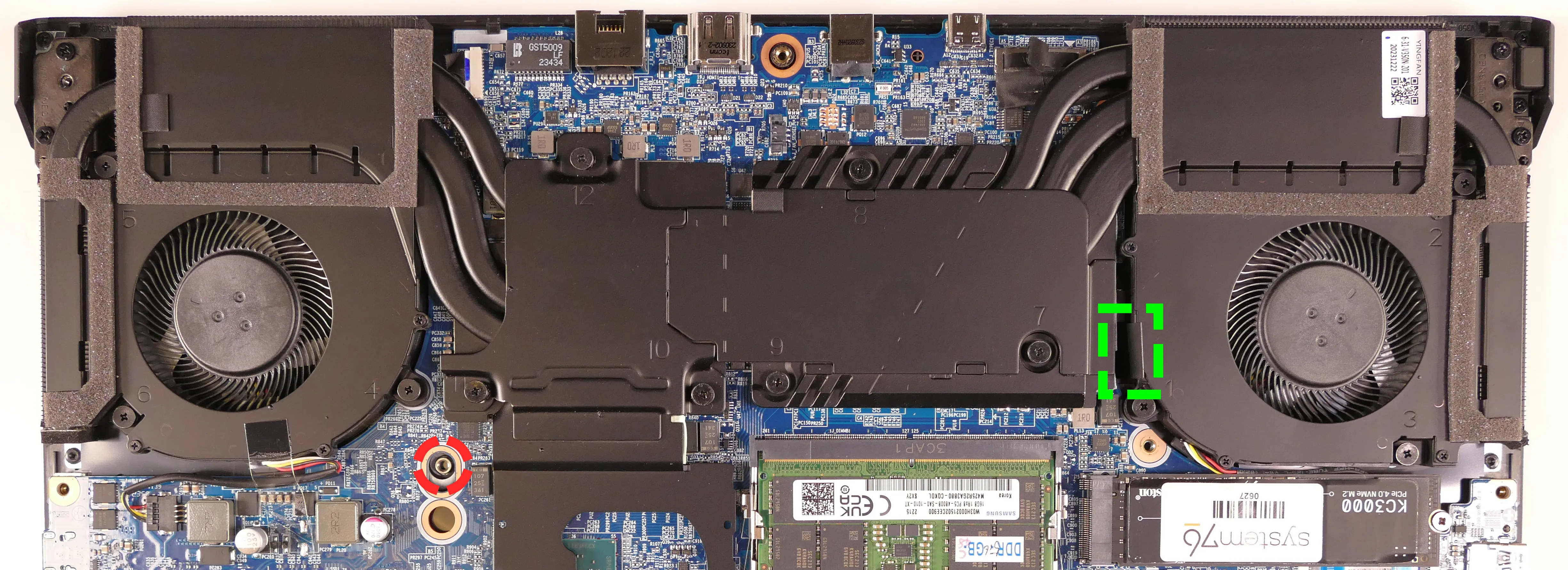 Keyboard adhesive access point & push point