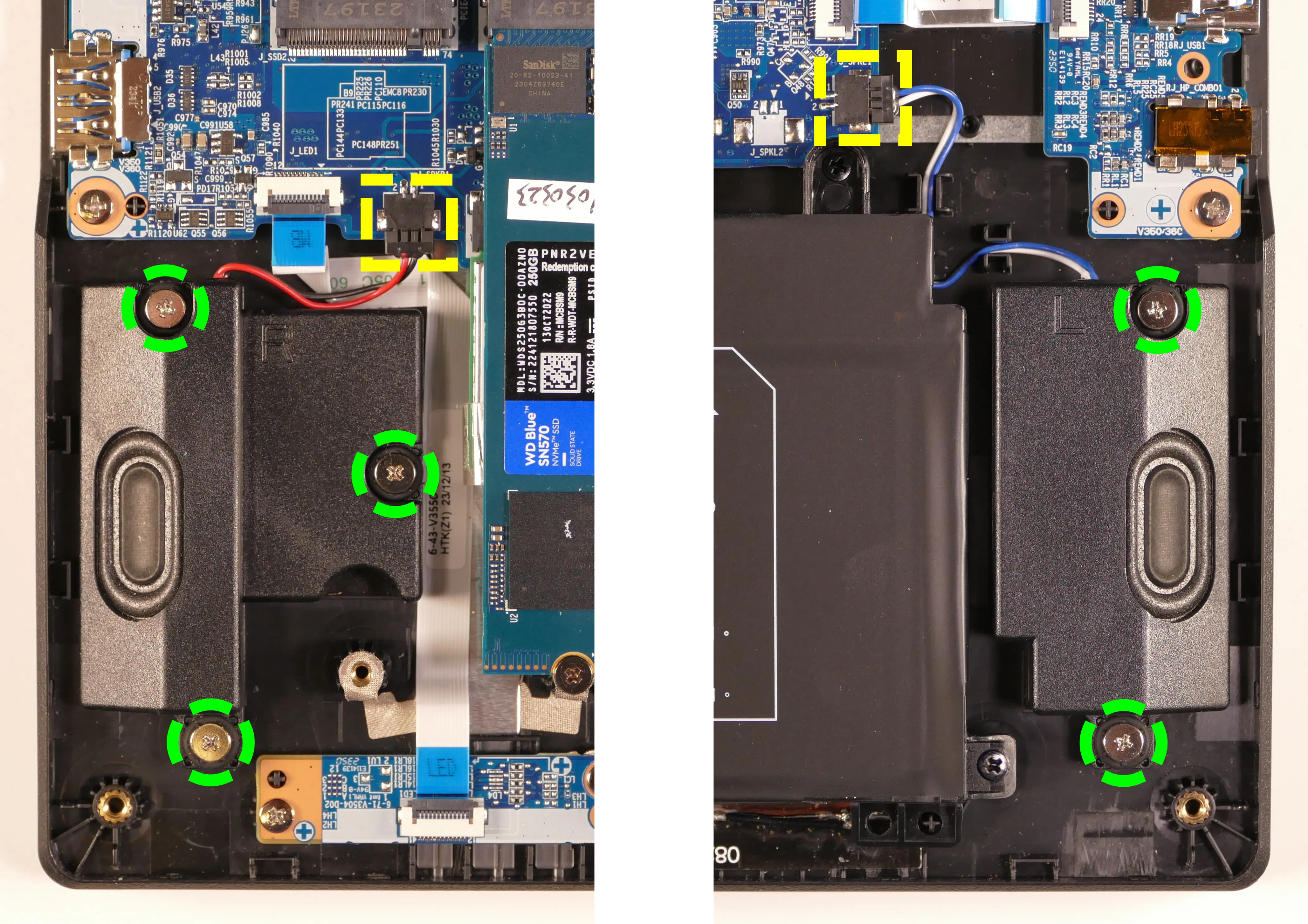 Speaker wires and posts