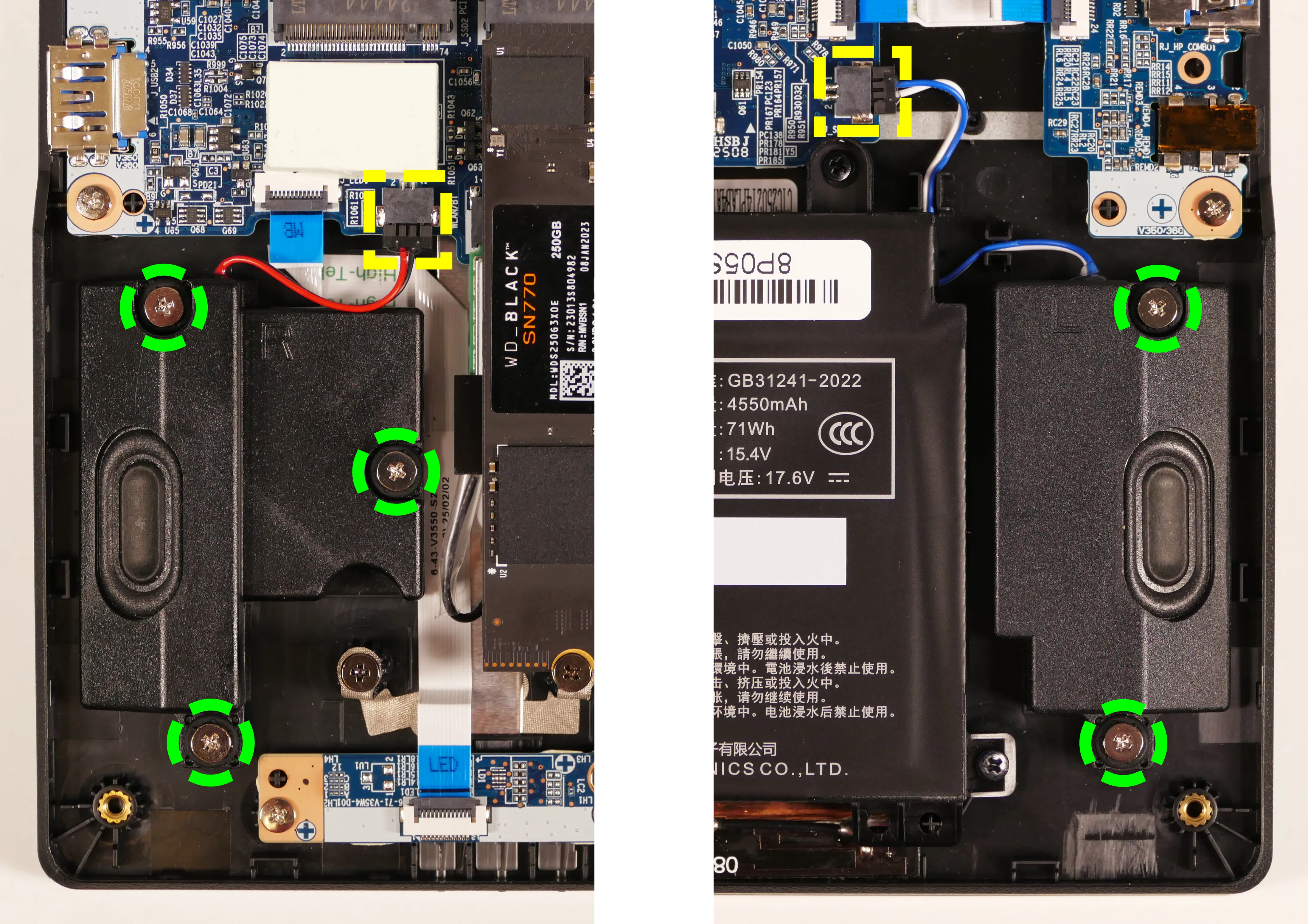 Speaker wires and posts