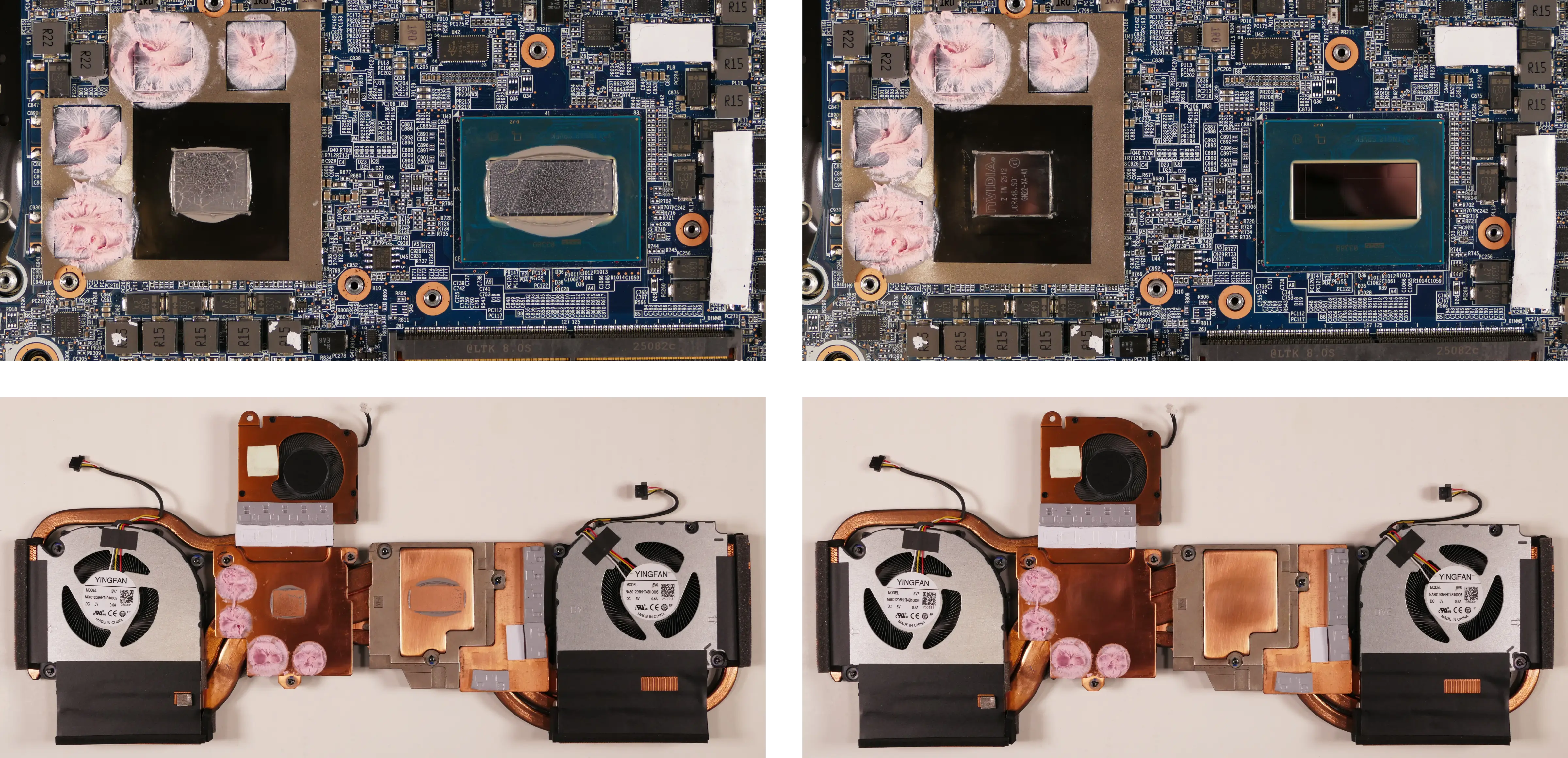 Thermal paste removal