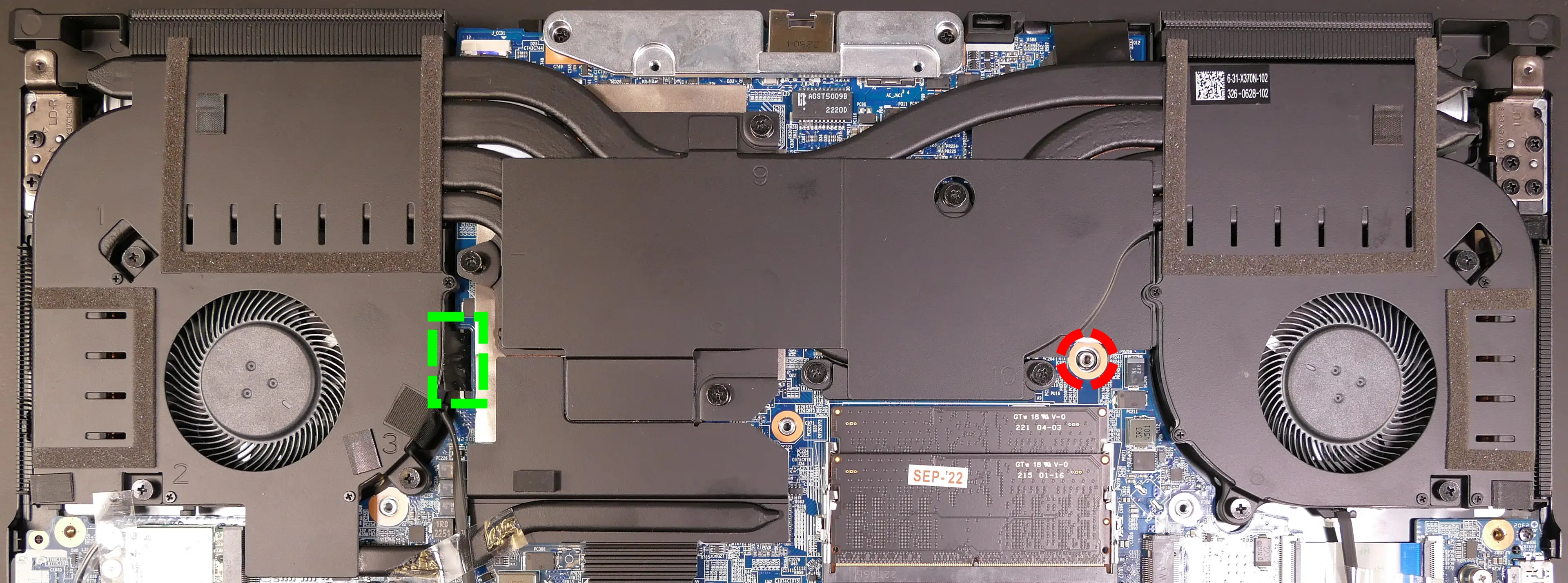 Keyboard adhesive & push point