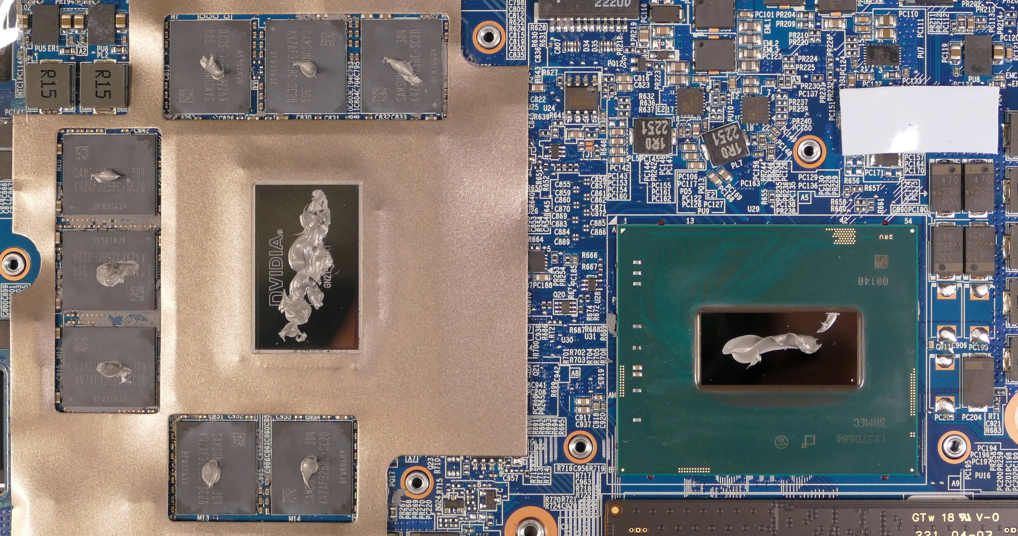 Thermal paste application