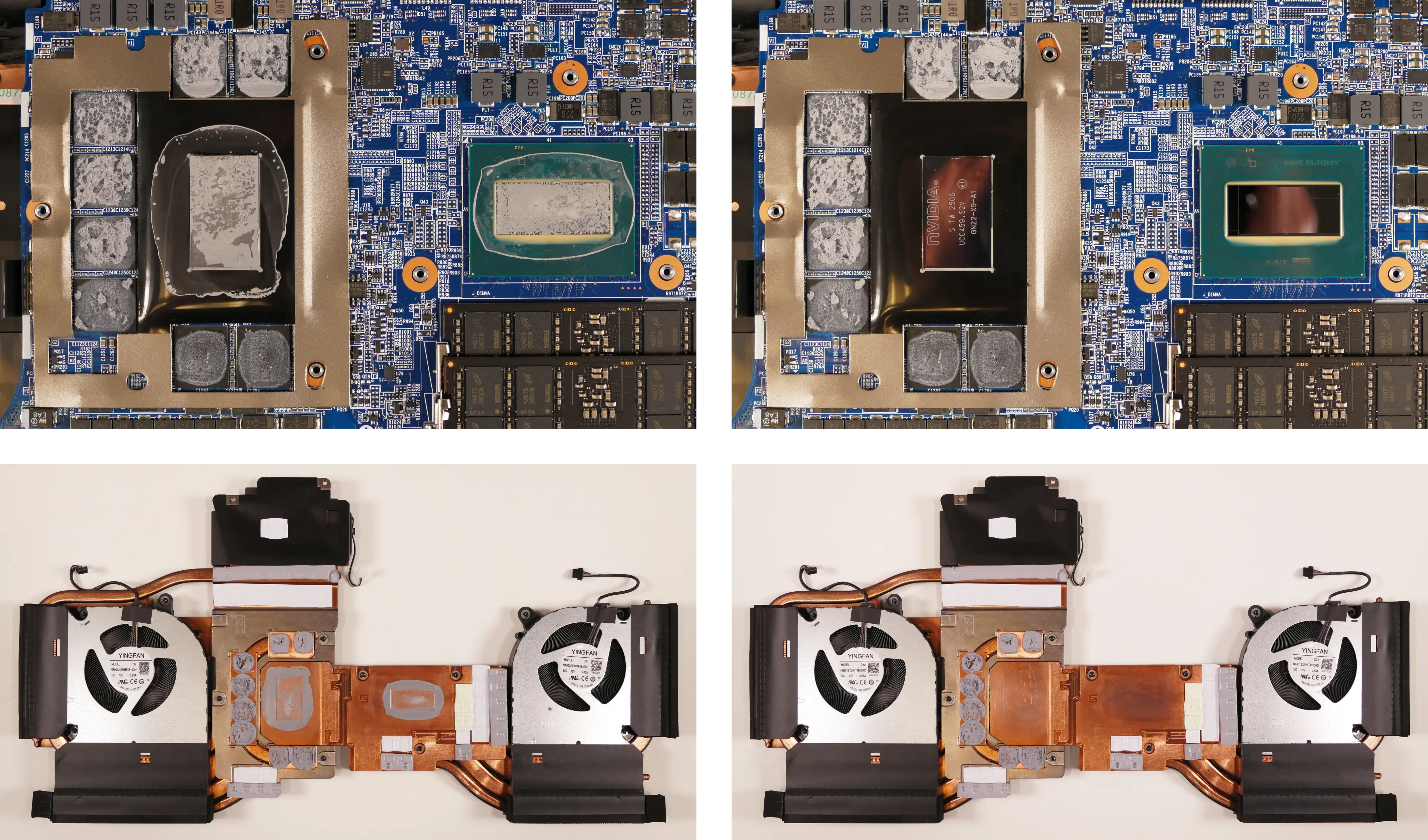 Thermal paste removal