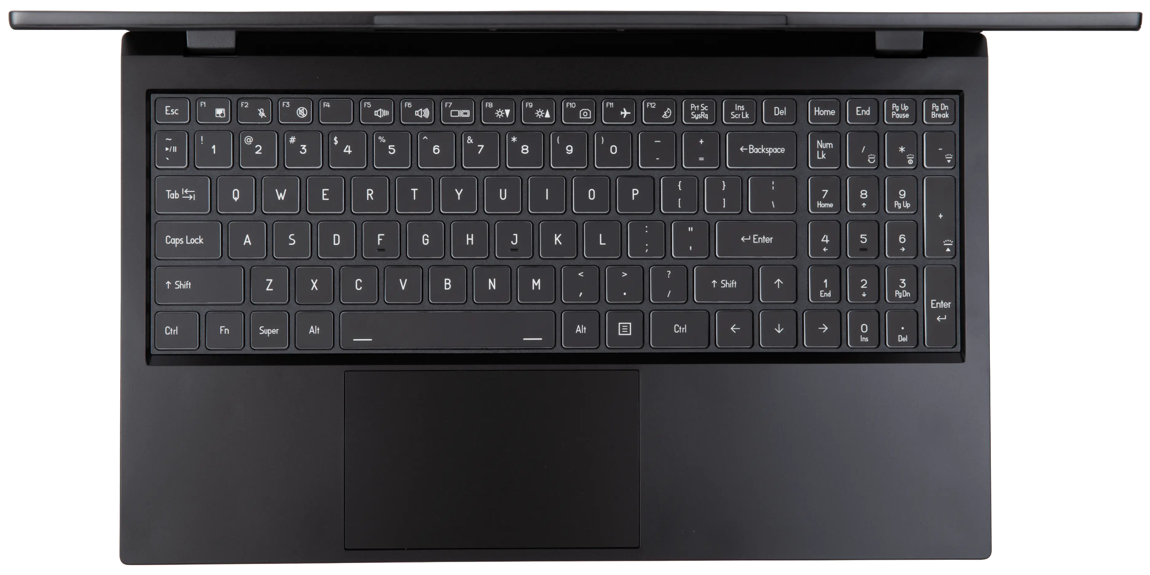 Keyboard & Touchpad