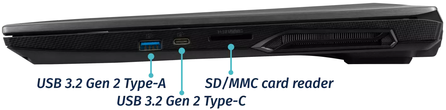 15“ Right Ports (3050/3050 Ti)