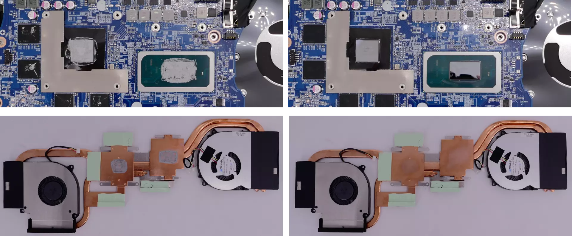 Thermal paste removal