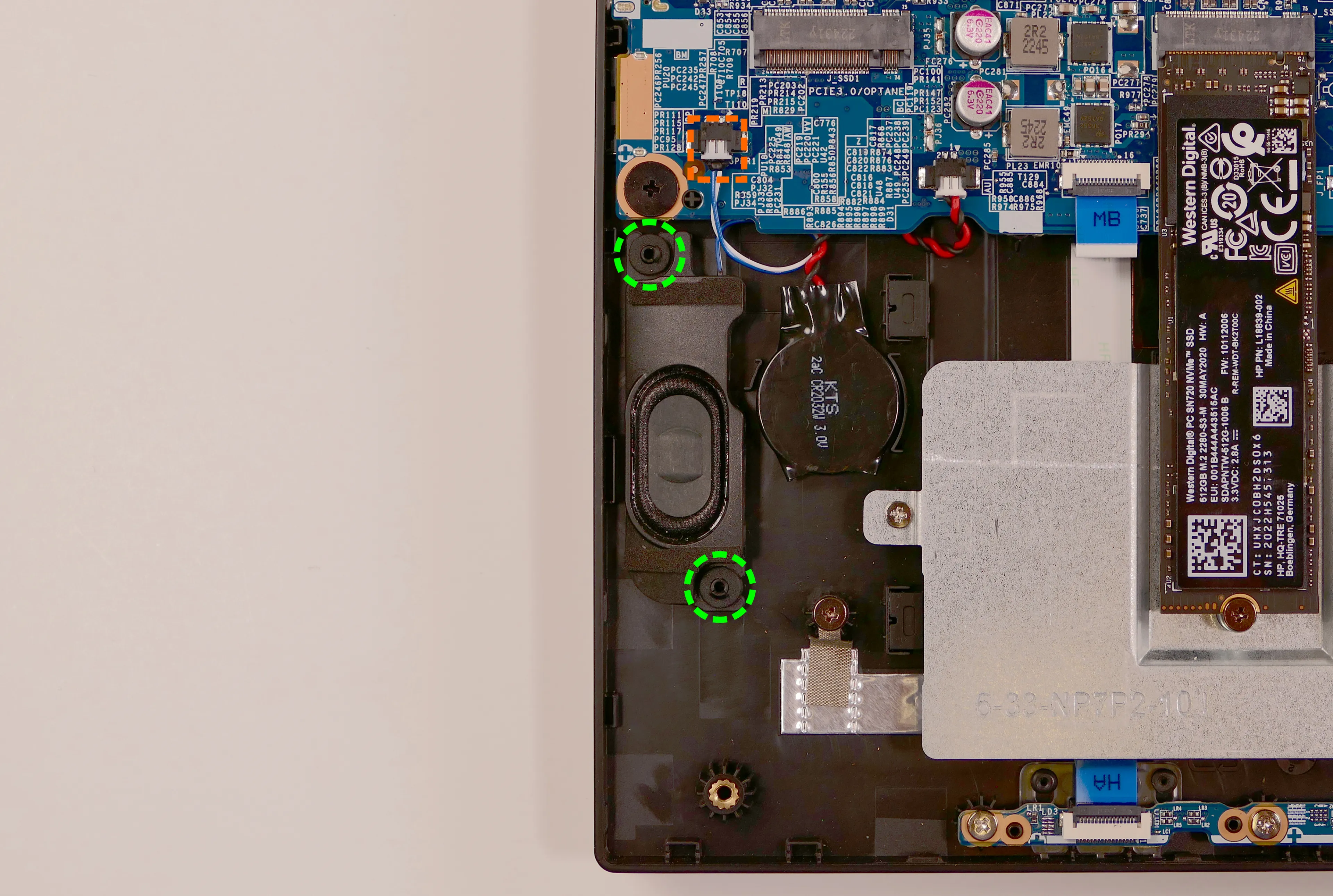 Right speaker wire and posts