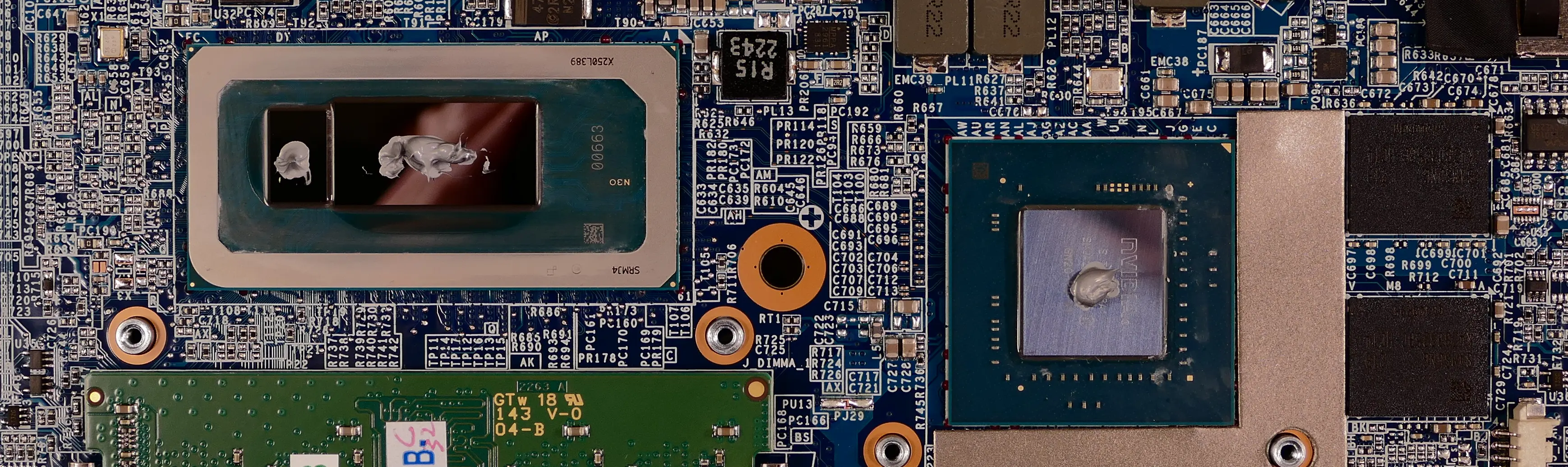 Thermal paste application