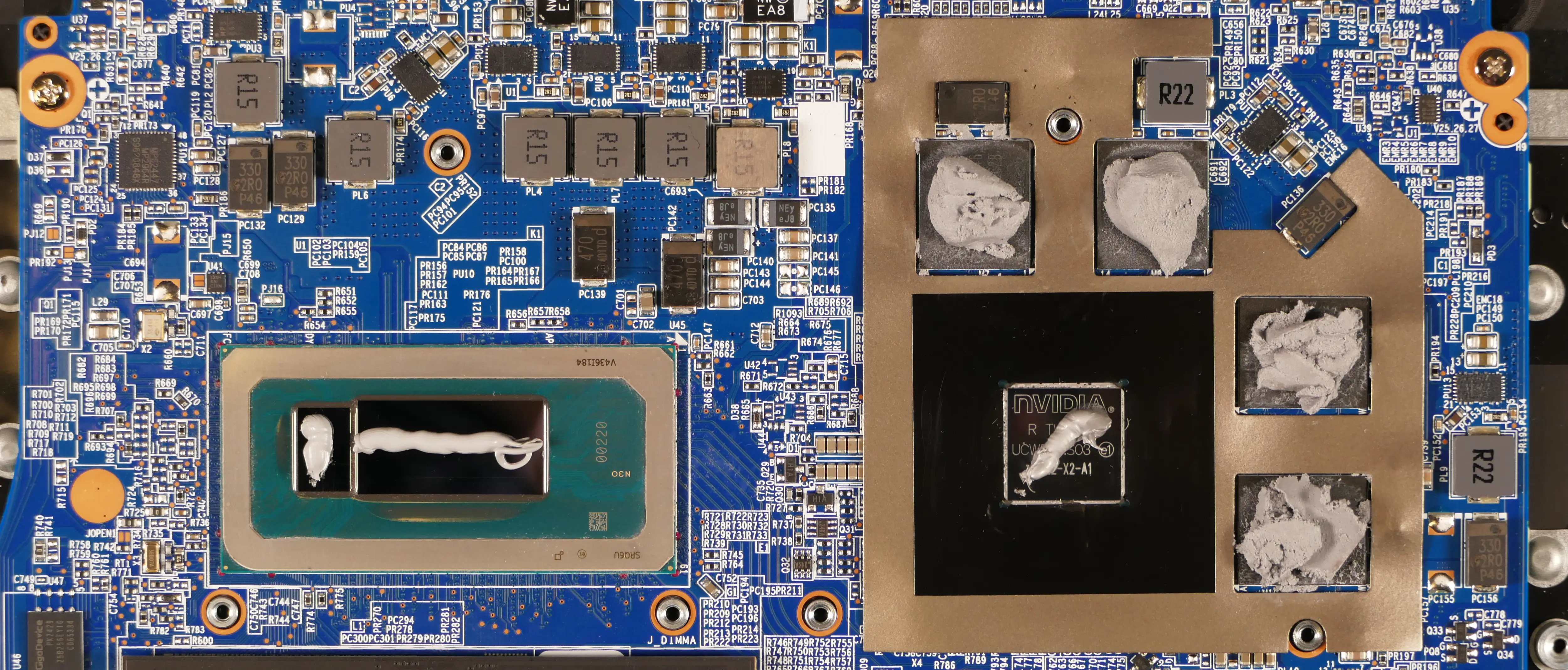Thermal paste application