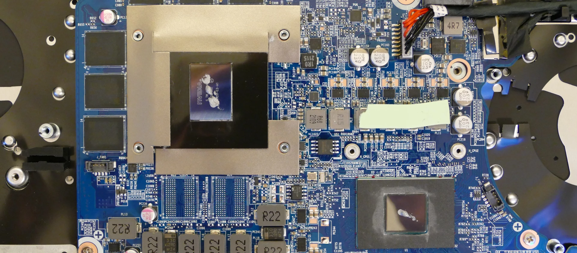 Thermal paste application