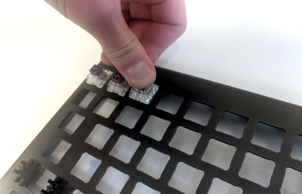 Installing switches into chassis