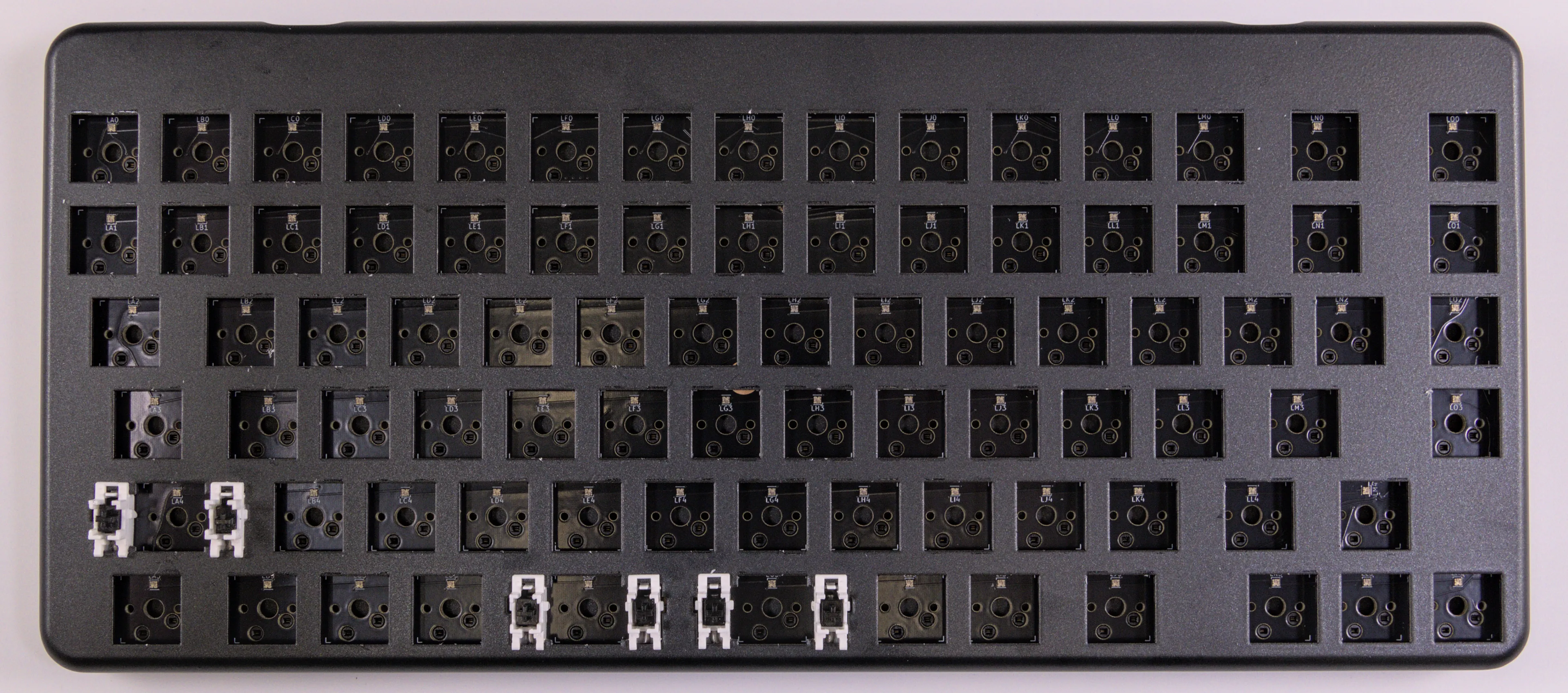 Launch with all switches removed