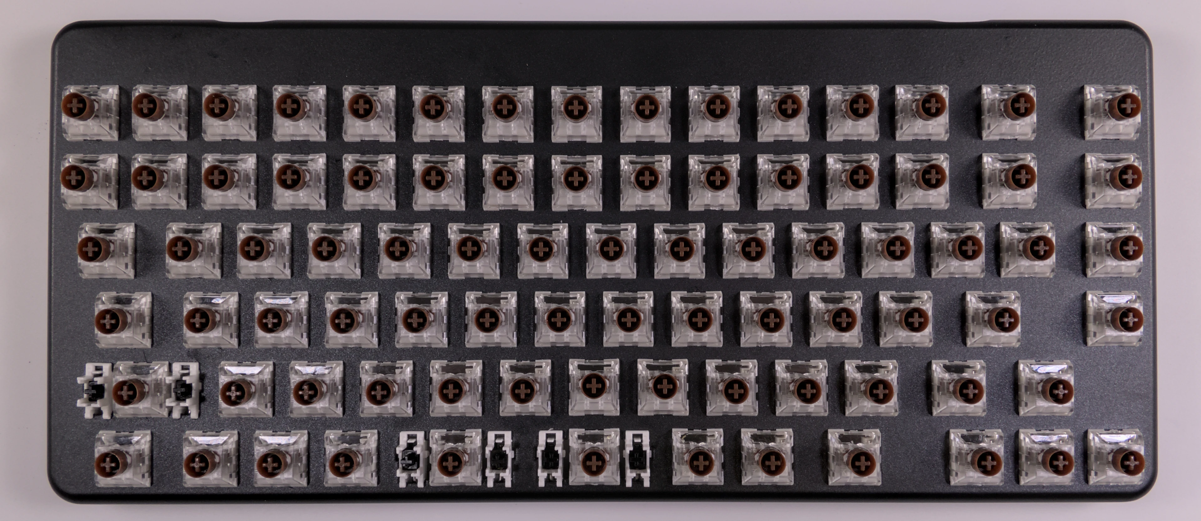 Switches installed in chassis