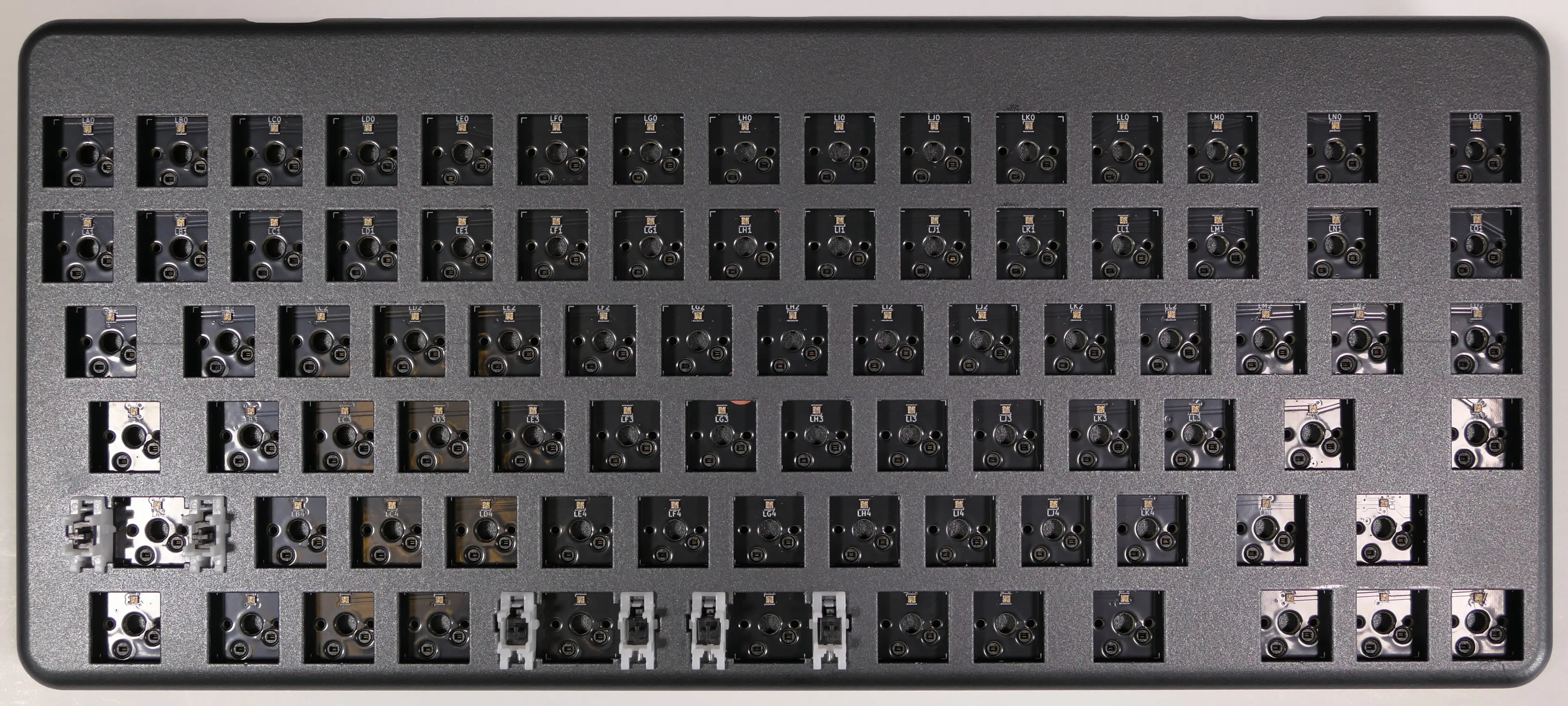 Launch with all switches removed