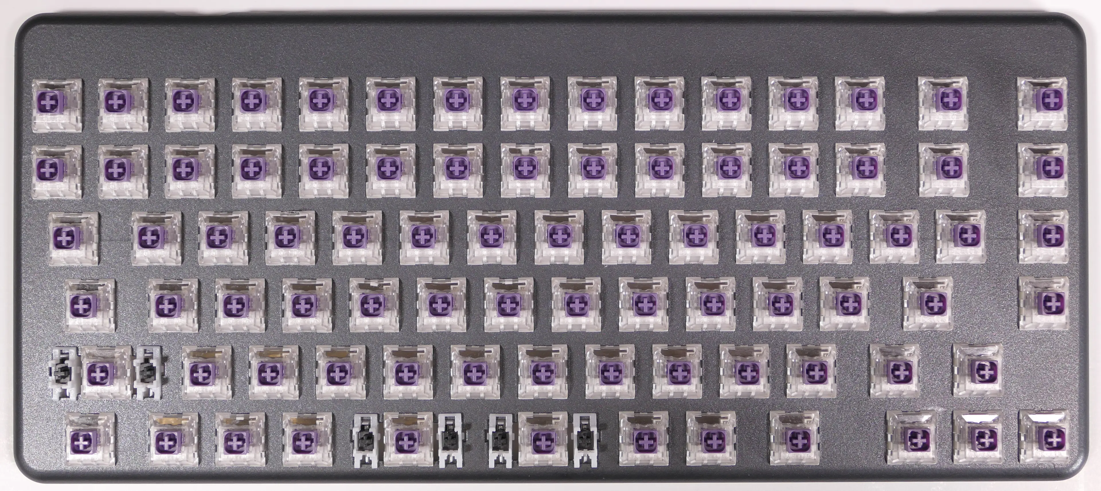 Switches installed in chassis