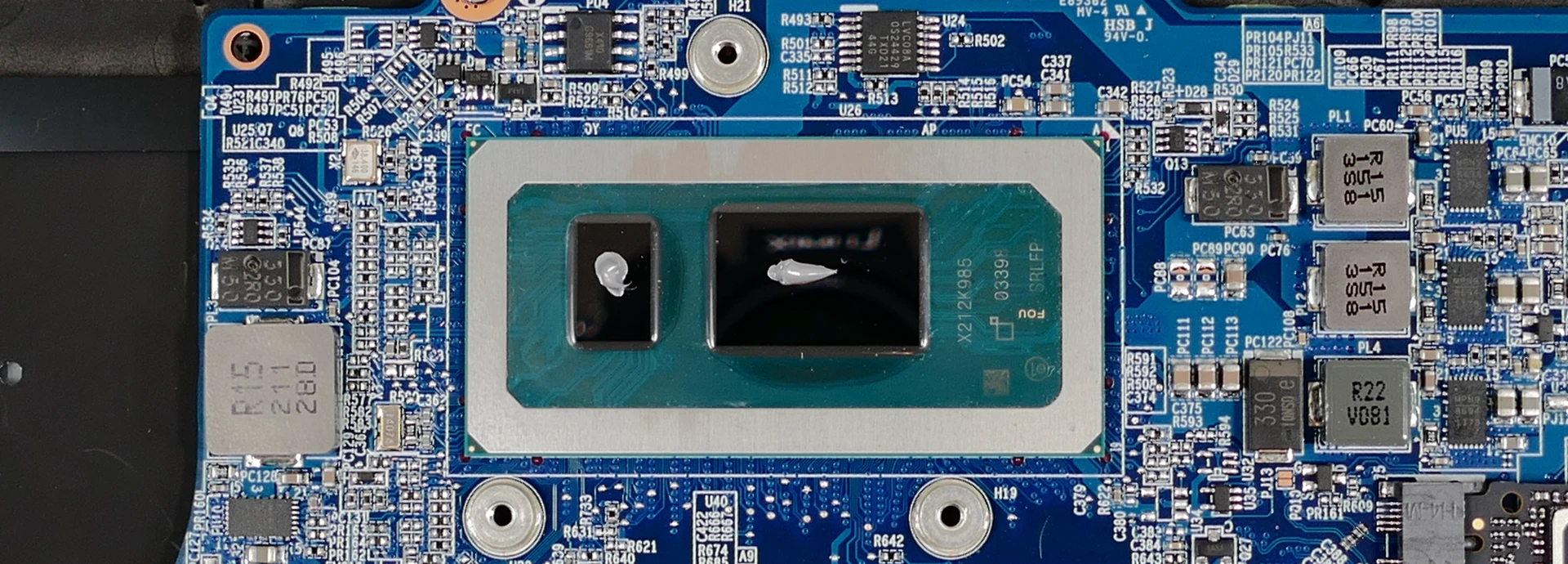 Thermal paste application