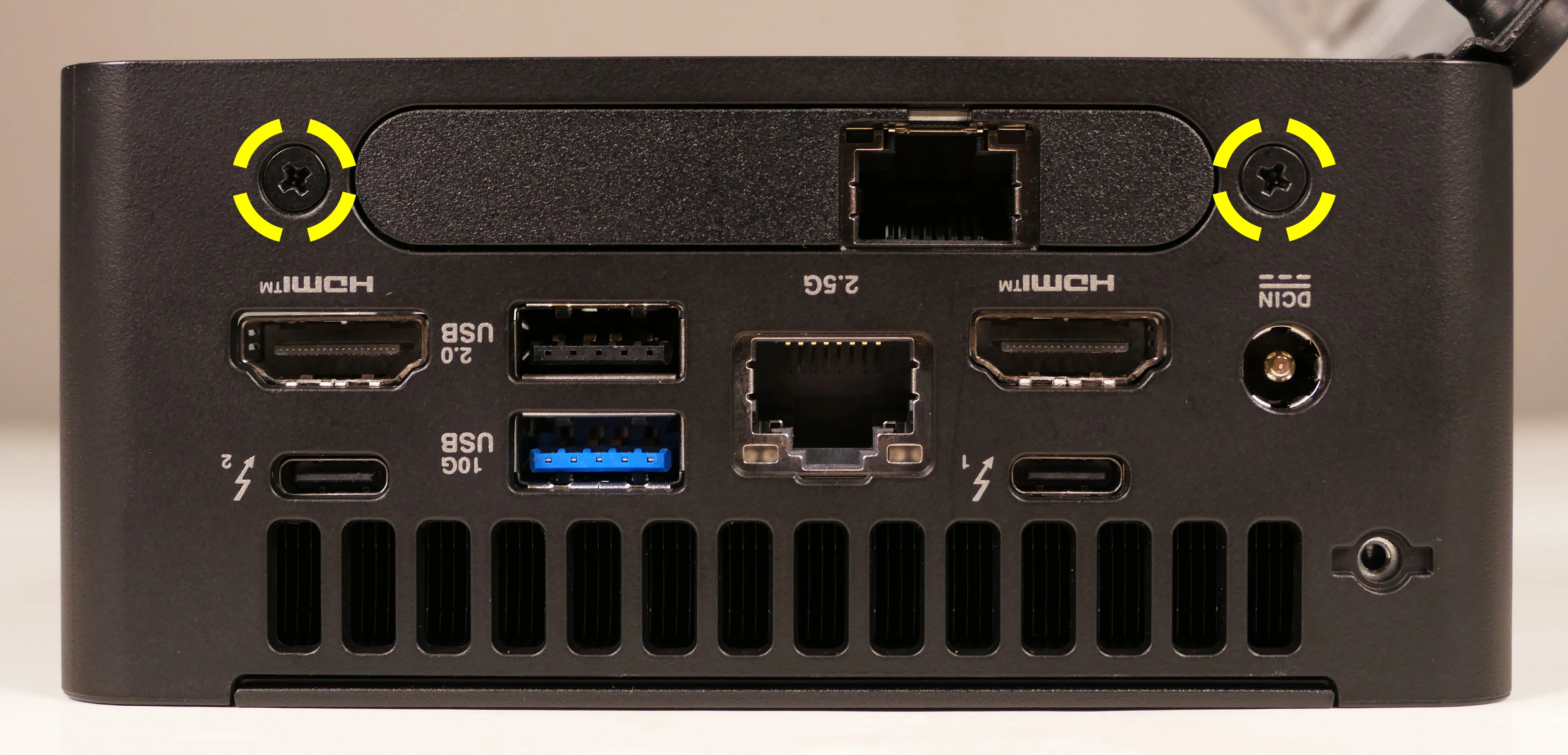 Expansion card screws (network)