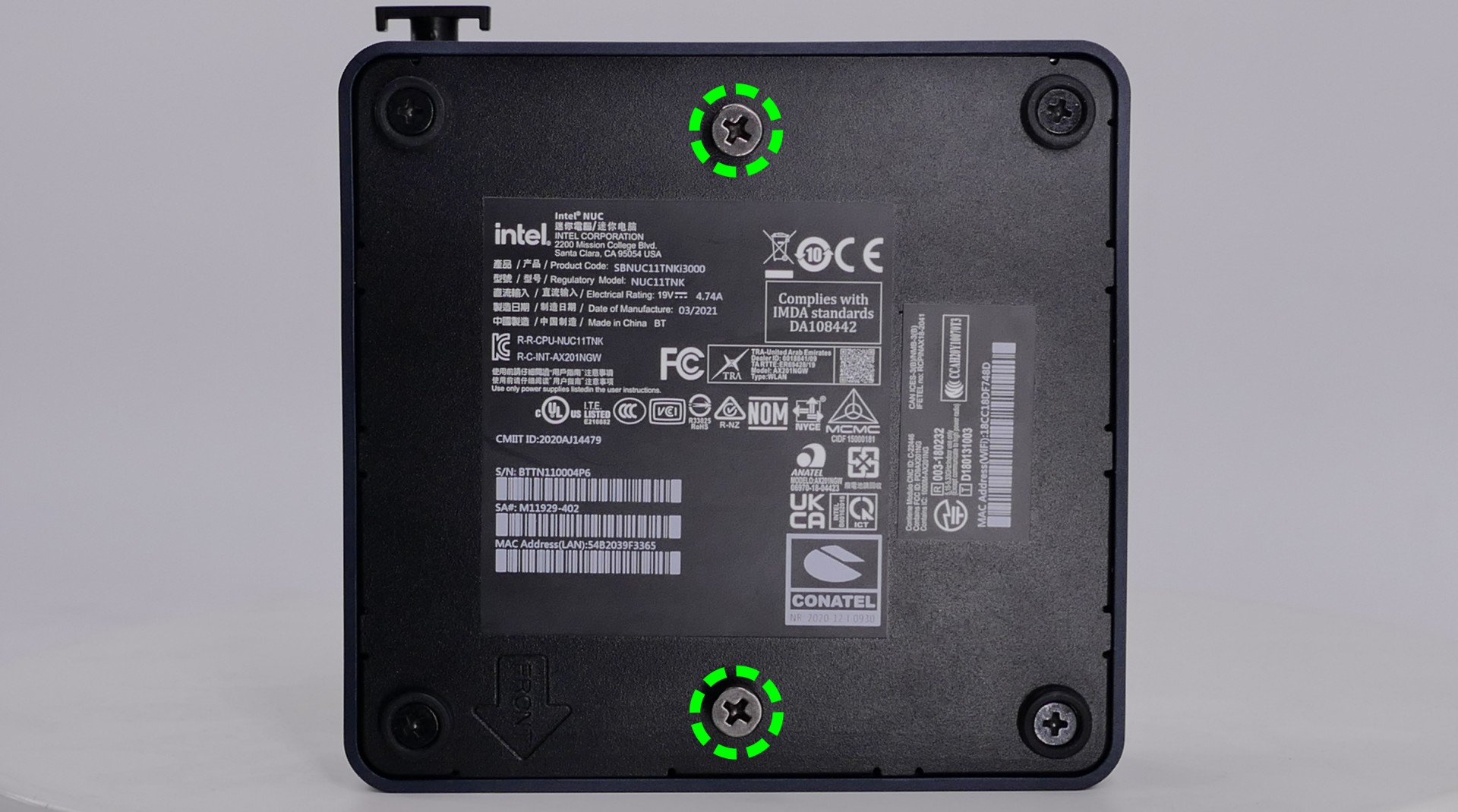 VESA mount on Meerkat