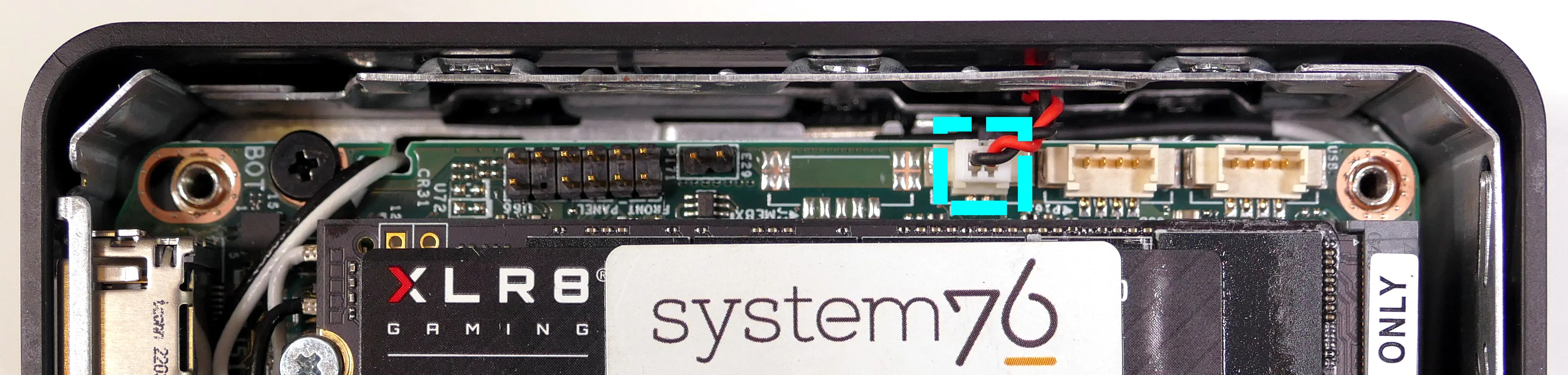 CMOS battery connector
