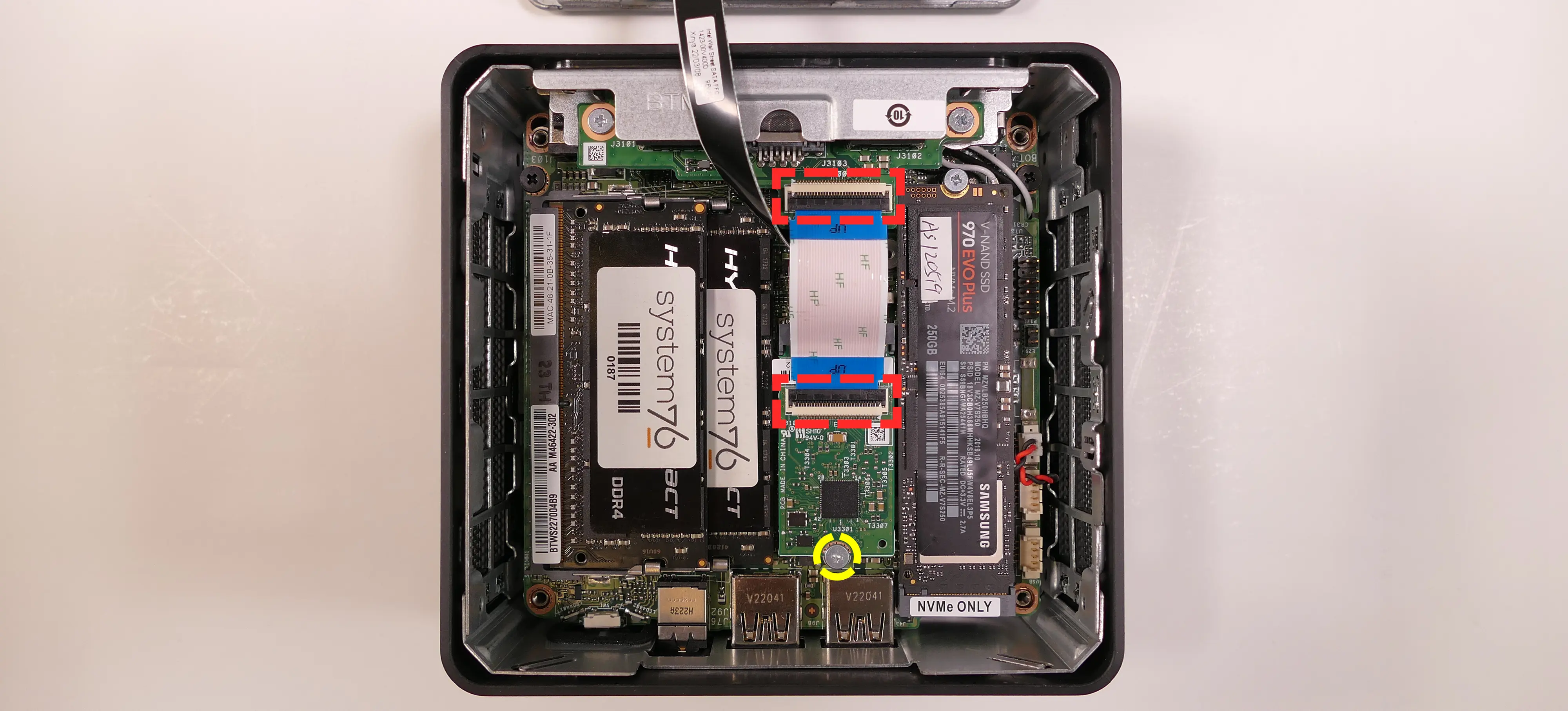 I/O expansion module (internal view)