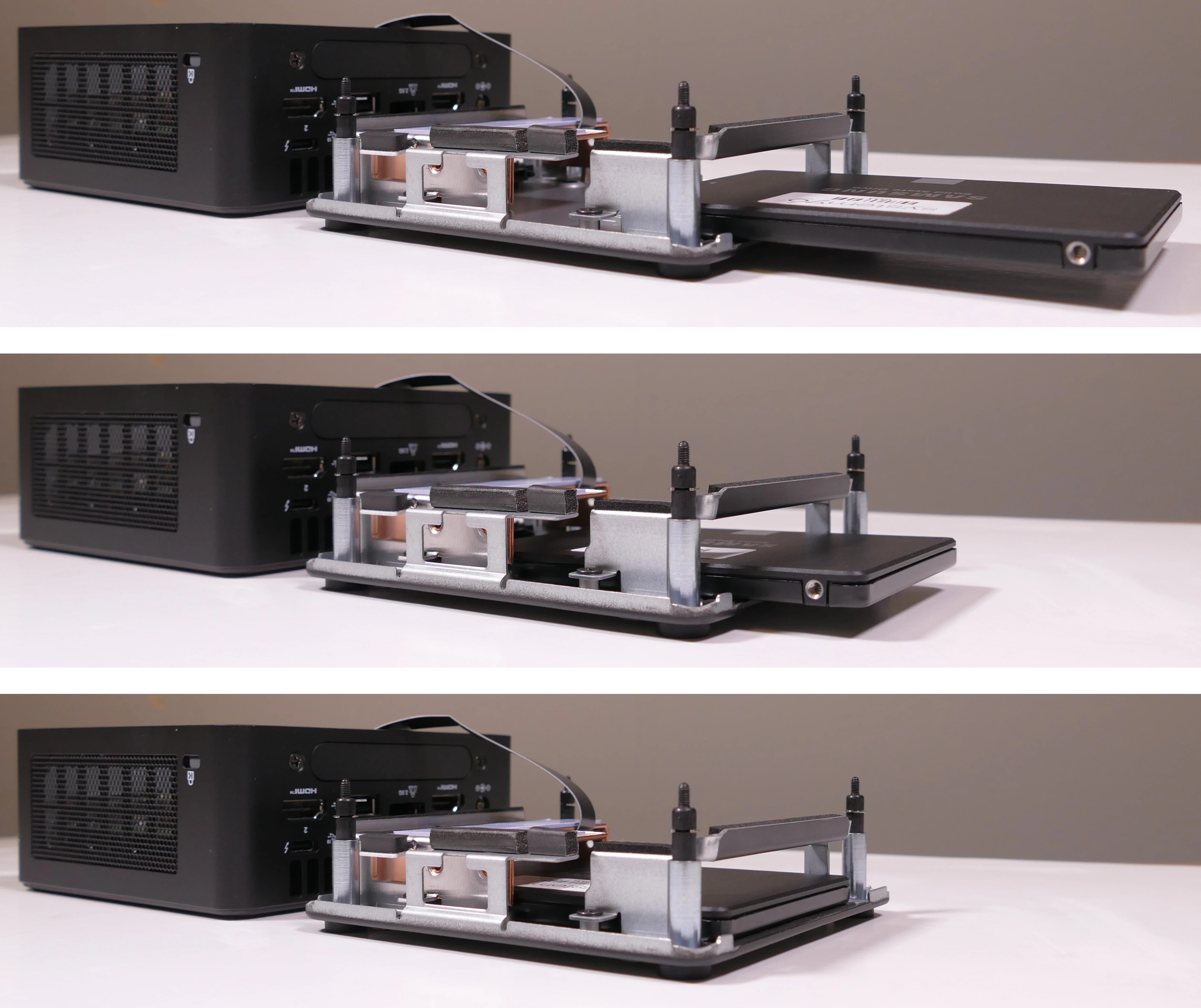 2.5“ drive installation