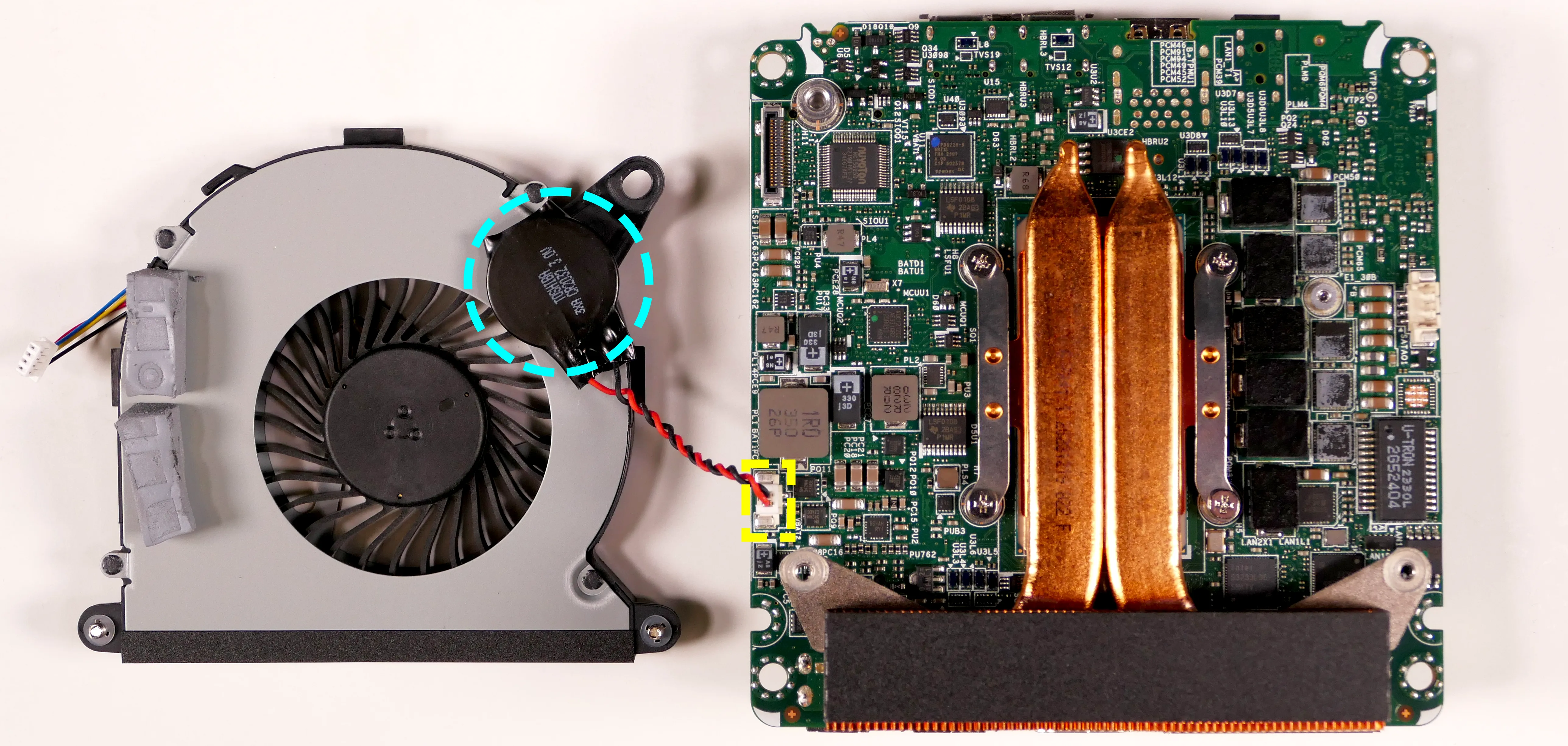 CMOS battery connector
