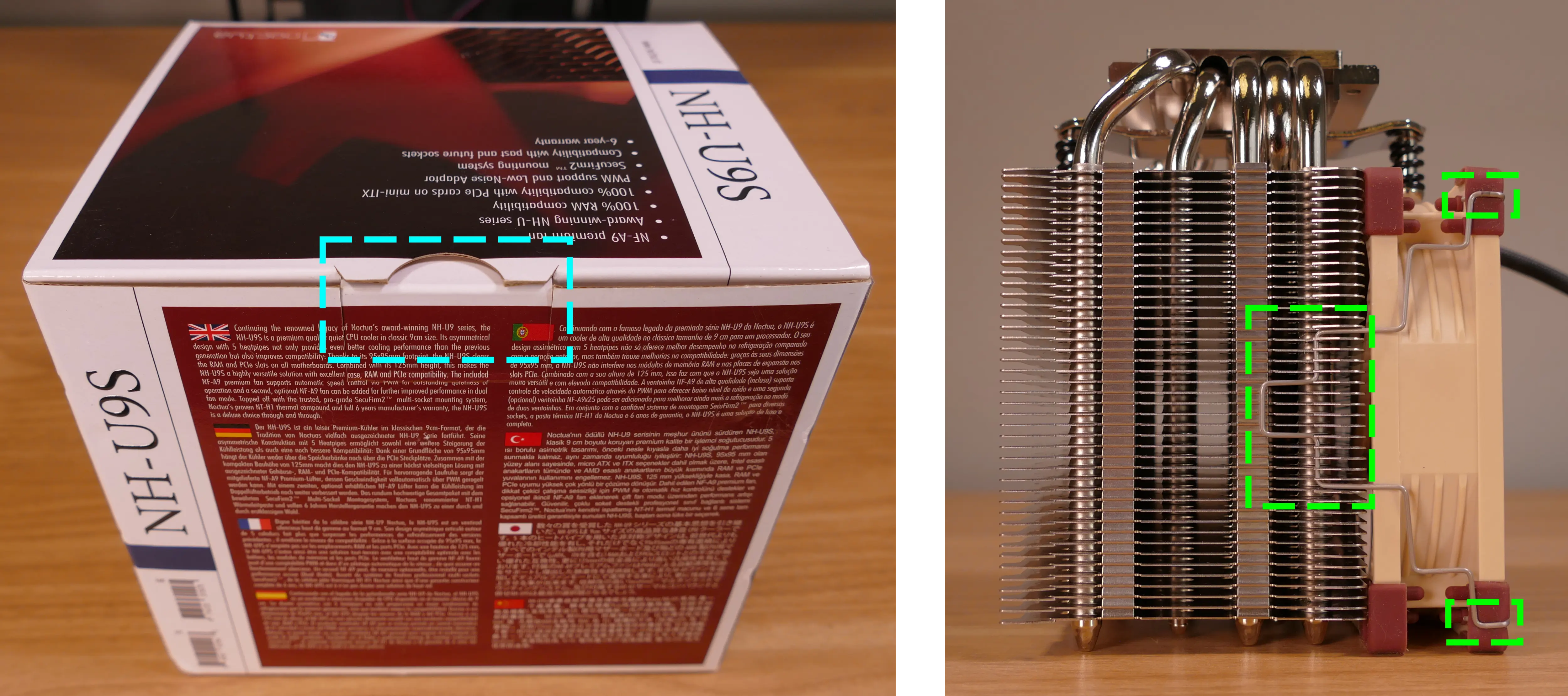 Noctua NH-U9S unboxing