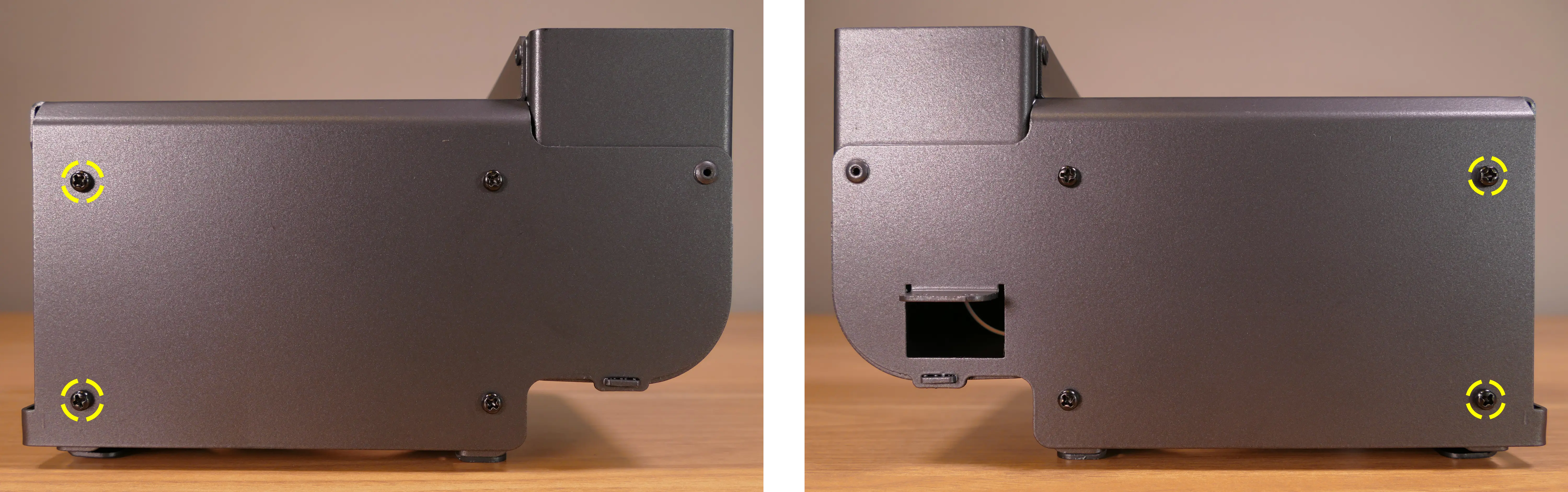 CPU duct back fan bracket