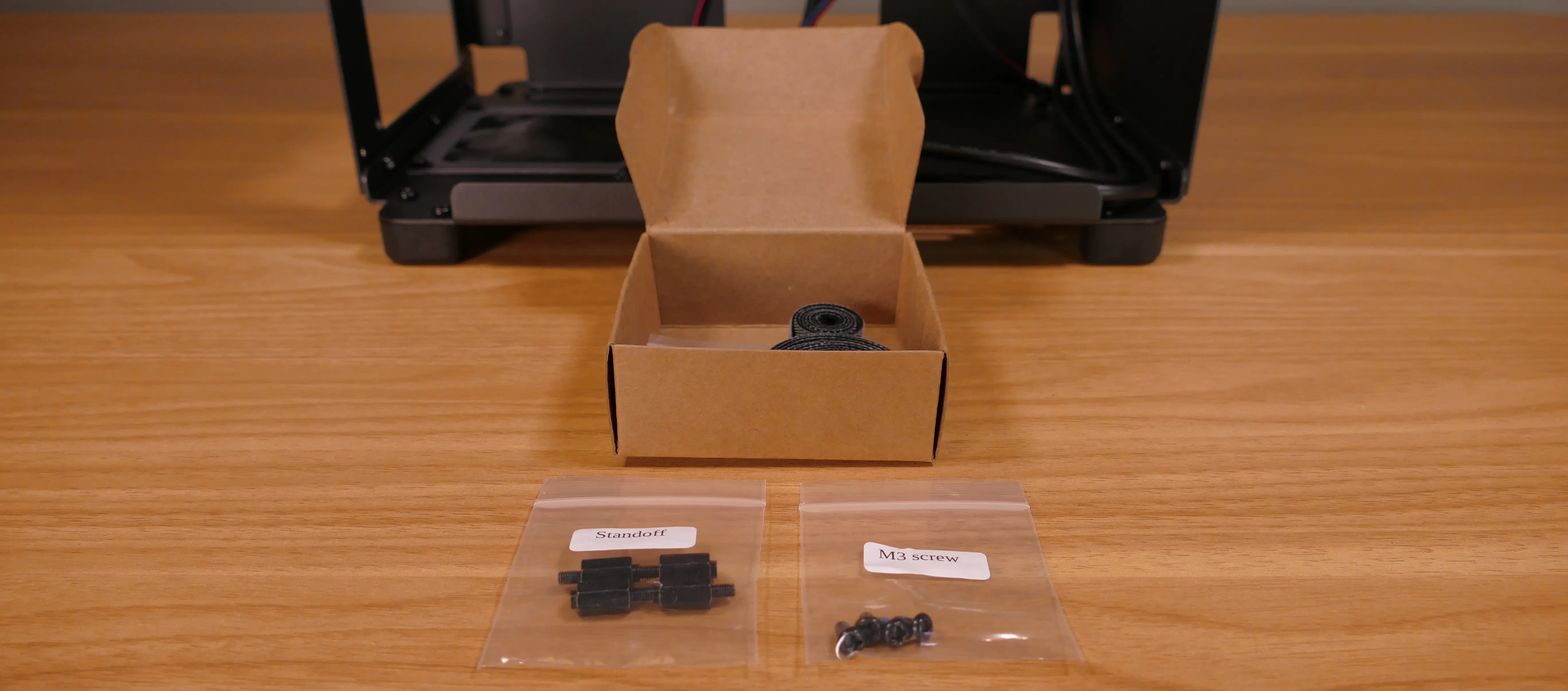 Standoffs and M3 screws