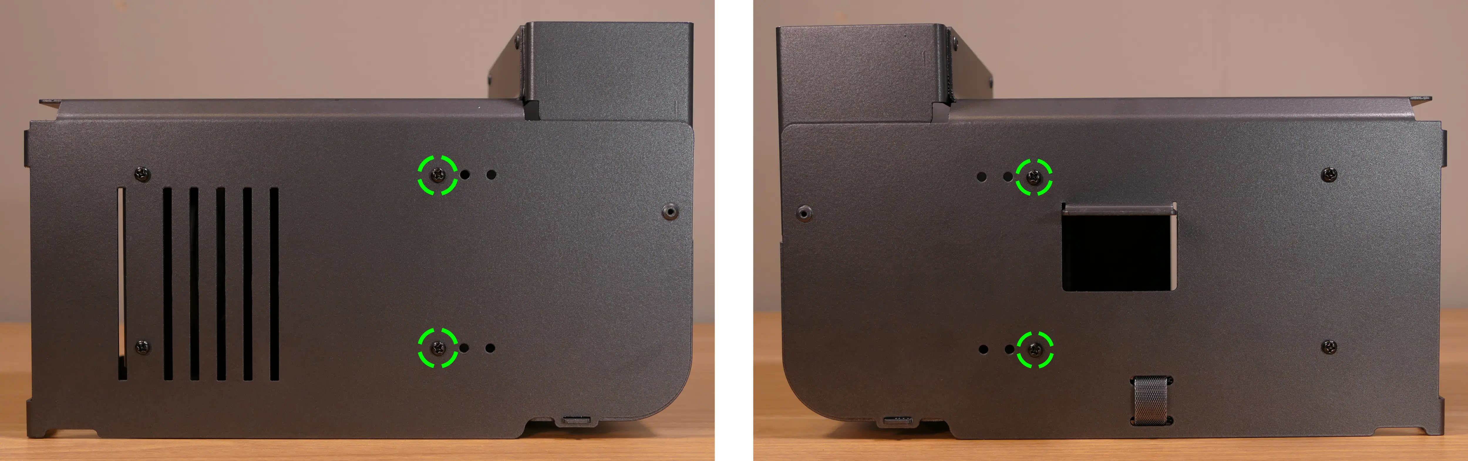 CPU duct front fan bracket