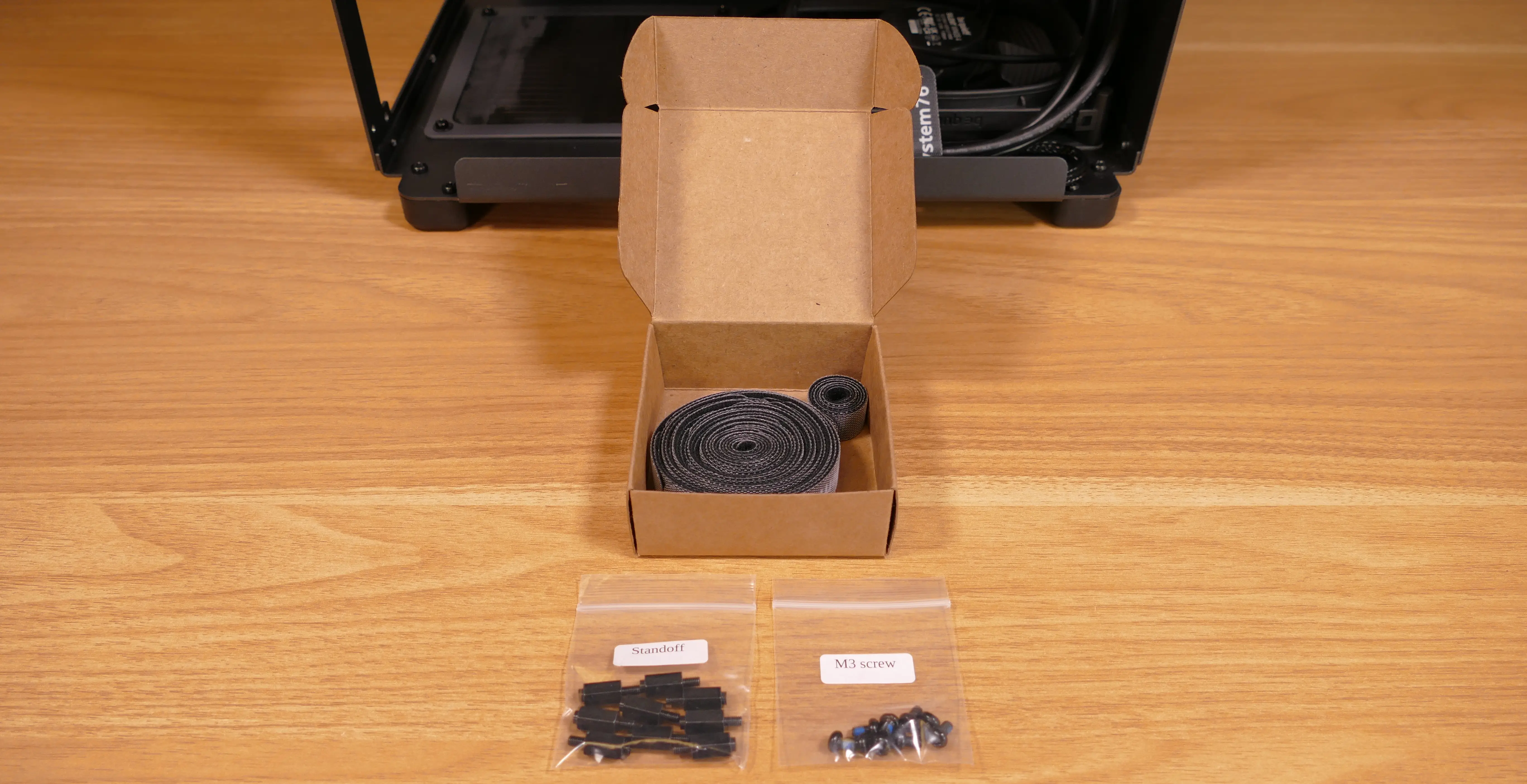 Standoffs and M3 screws