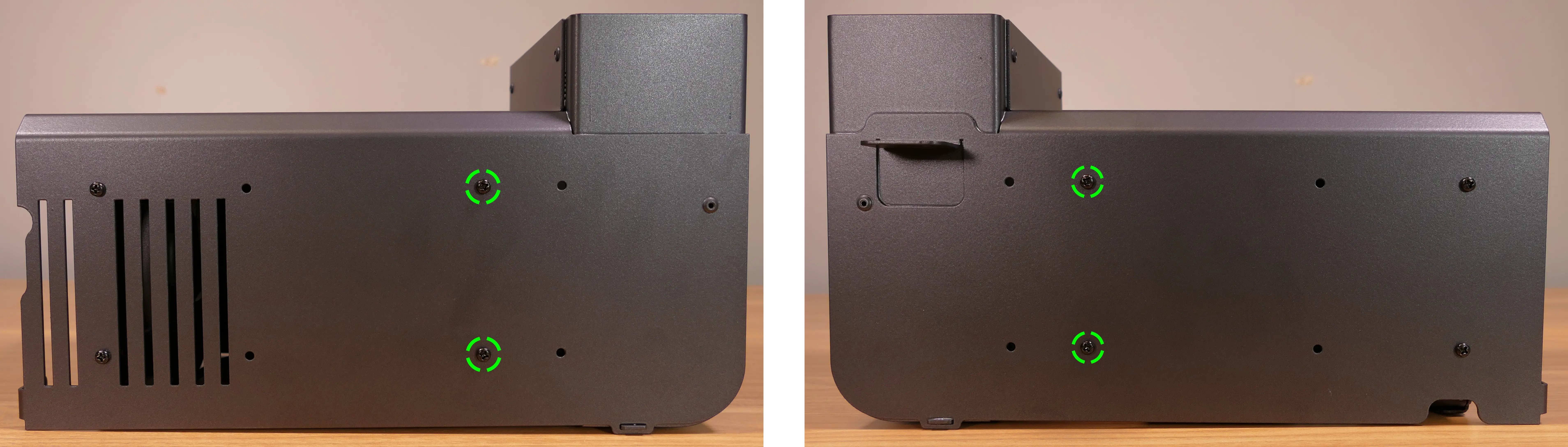 CPU duct front fan bracket